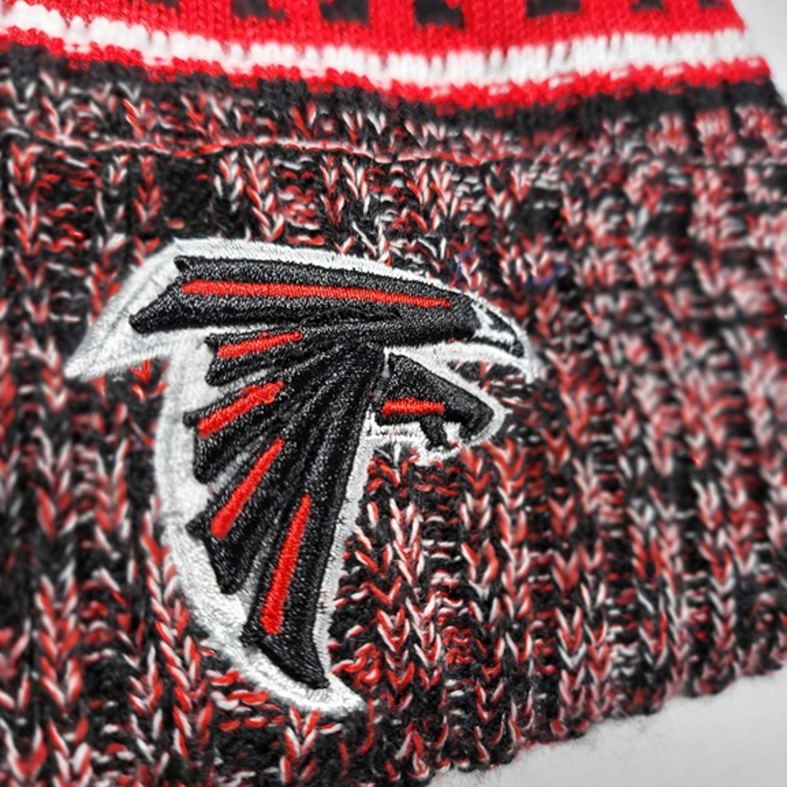Other NWT Atlanta Falcons Sports Knit Pom Beanie Fleece OSFA Size ONE SIZE - 2 Thumbnail
