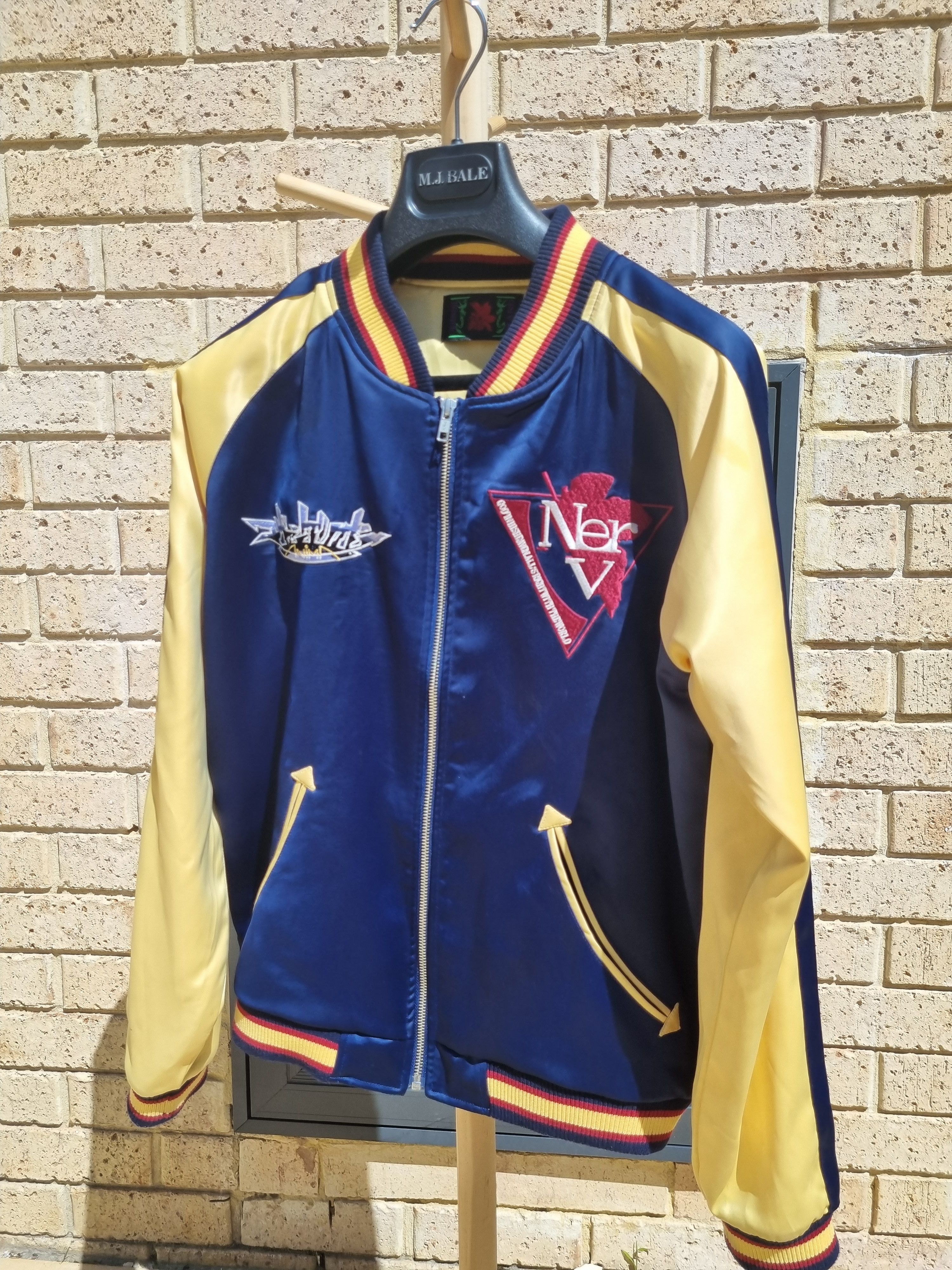 Japanese Brand Evangelion Sukajan Size US M / EU 48-50 / 2 - 2 Thumbnail