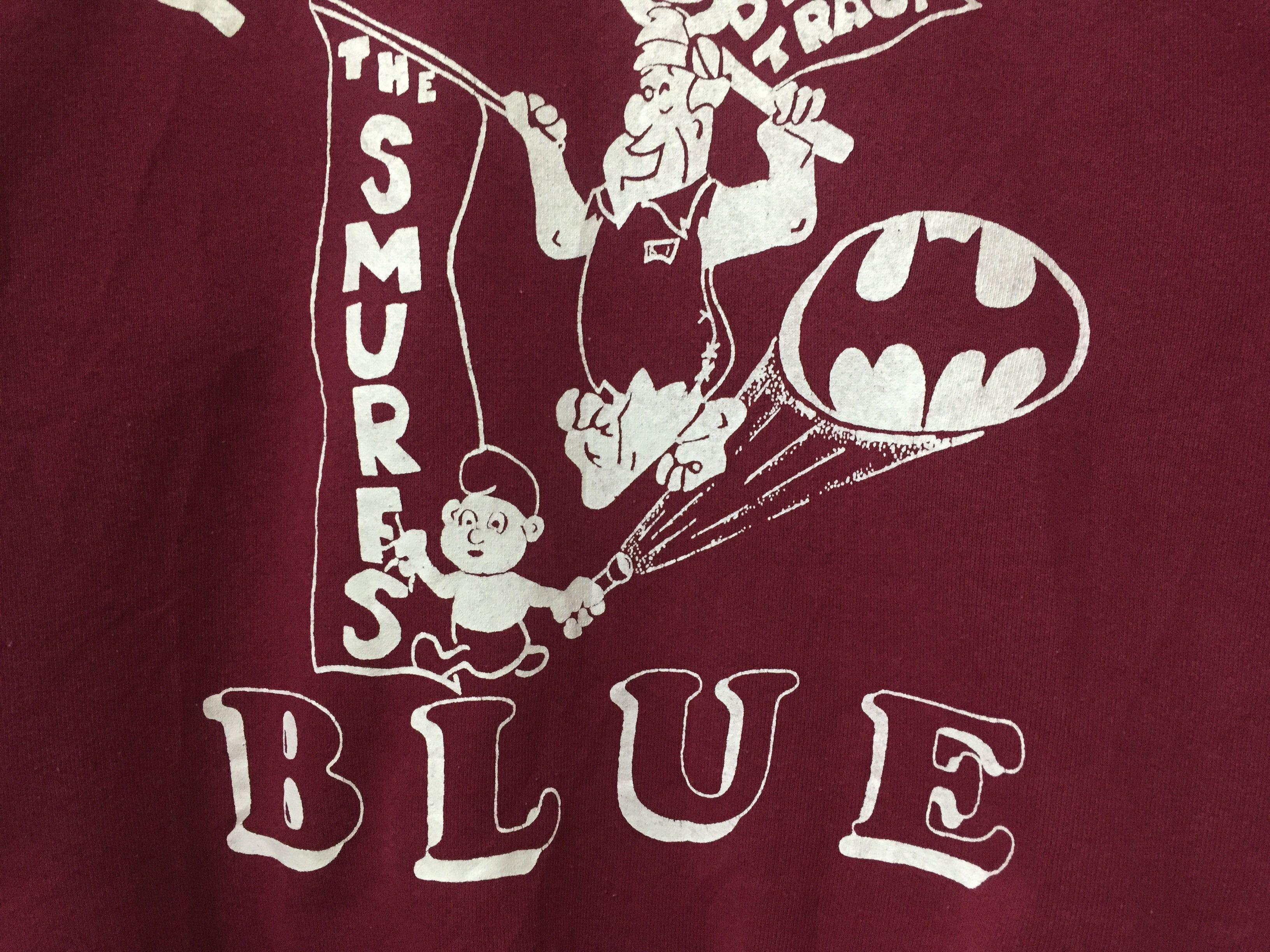 Cartoon Network VINTAGE THE SMURFS ANIMATED FUNNY SERIES MOVIE SWEATSHIRT Size US M / EU 48-50 / 2 - 7 Thumbnail