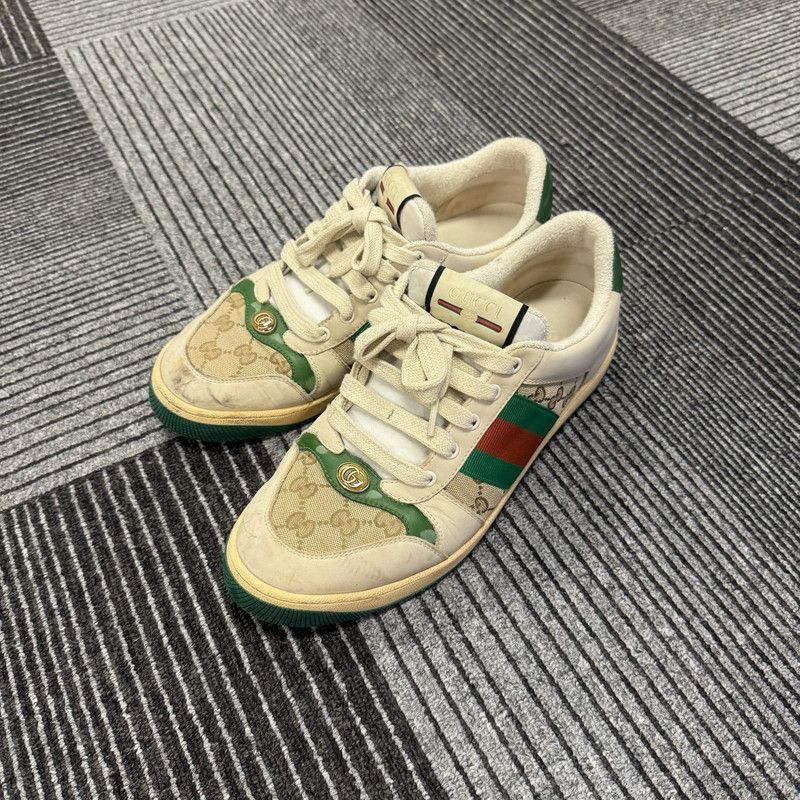 Gucci Gucci Screener Low-top Sneakers in Green - Size US 9.5 / EU 42-43 - 1 Thumbnail