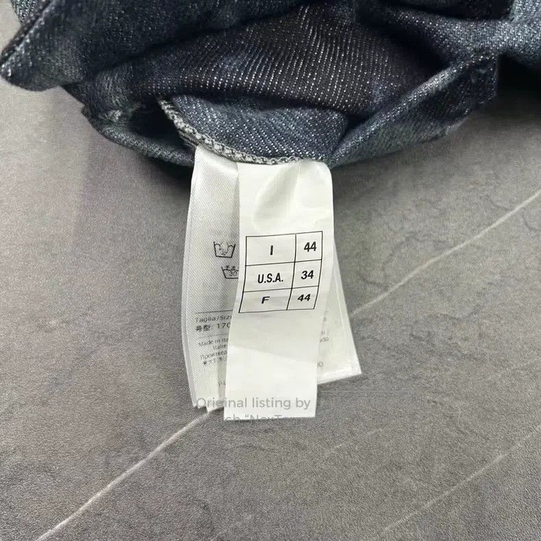 Valentino Valentino Butterfly tie-dye denim jacket Size US S / EU 44-46 / 1 - 6 Thumbnail