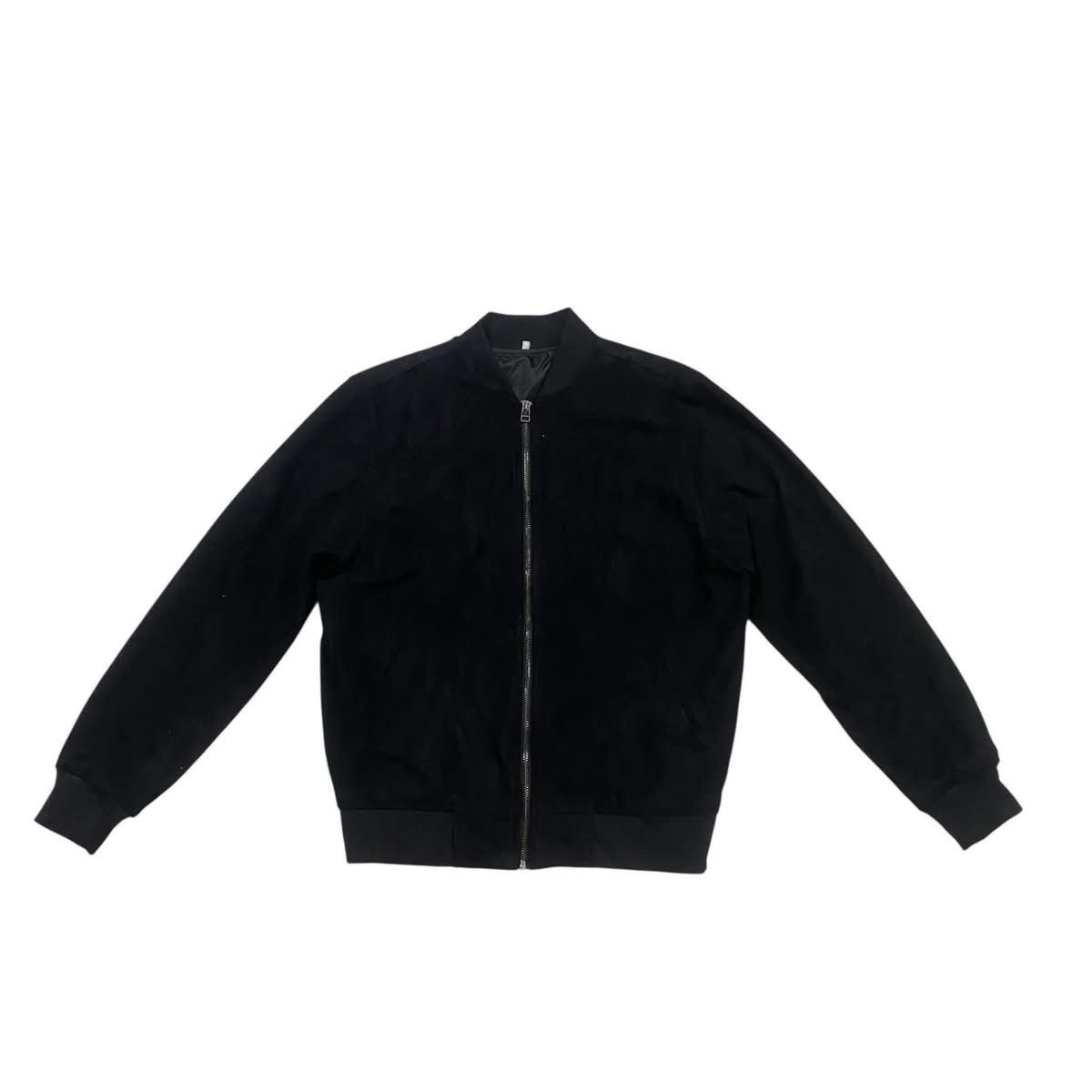 Japanese Brand Unbranded suede bomber jacket Size US M / EU 48-50 / 2 - 1 Thumbnail