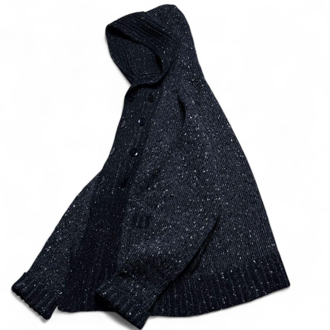 Yohji Yamamoto Yohji Yamamoto Pour Homme 14aw hoodie knit cardigan Size US L / EU 52-54 / 3 - 3 Thumbnail