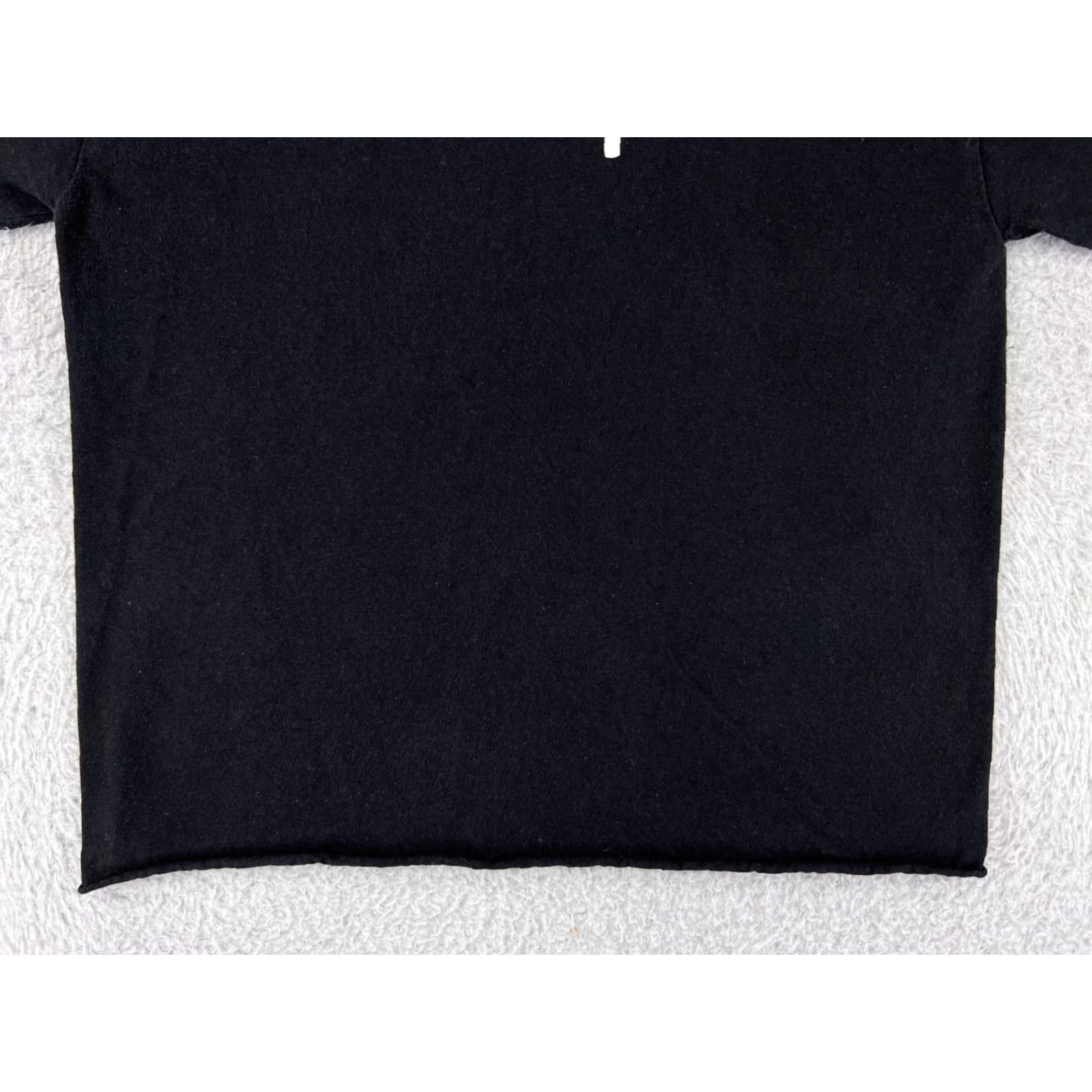 Champion Champion Shirt Womens Small Black Short Sleeve Crop Crew Neck Logo Raw Hem Size S / US 4 / IT 40 - 6 Thumbnail
