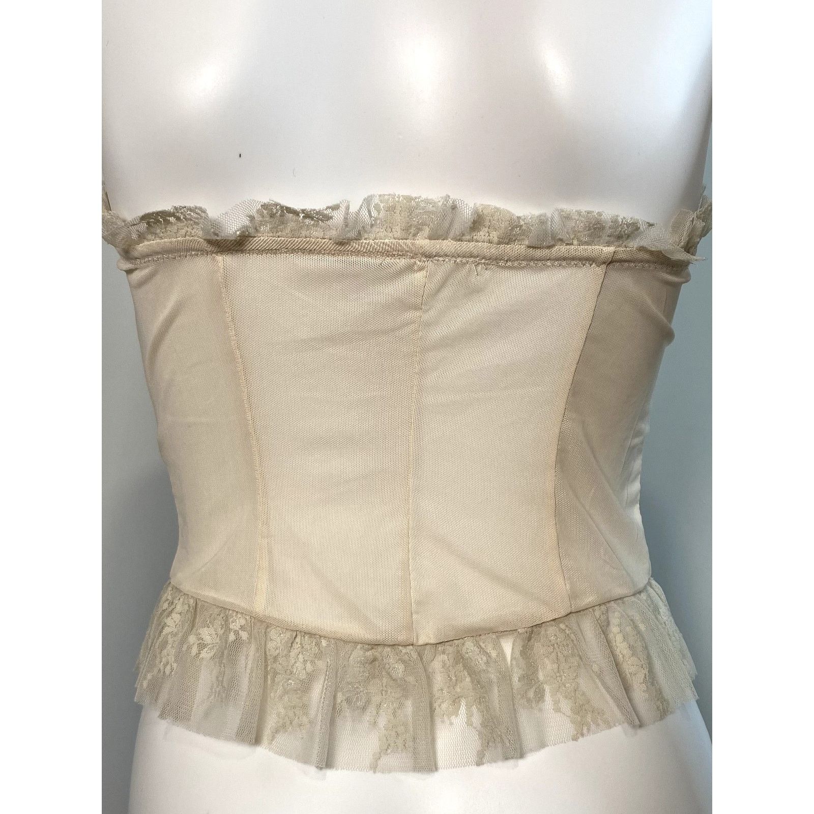 Free People Free People Lace Bustier Top Size ONE SIZE - 3 Thumbnail