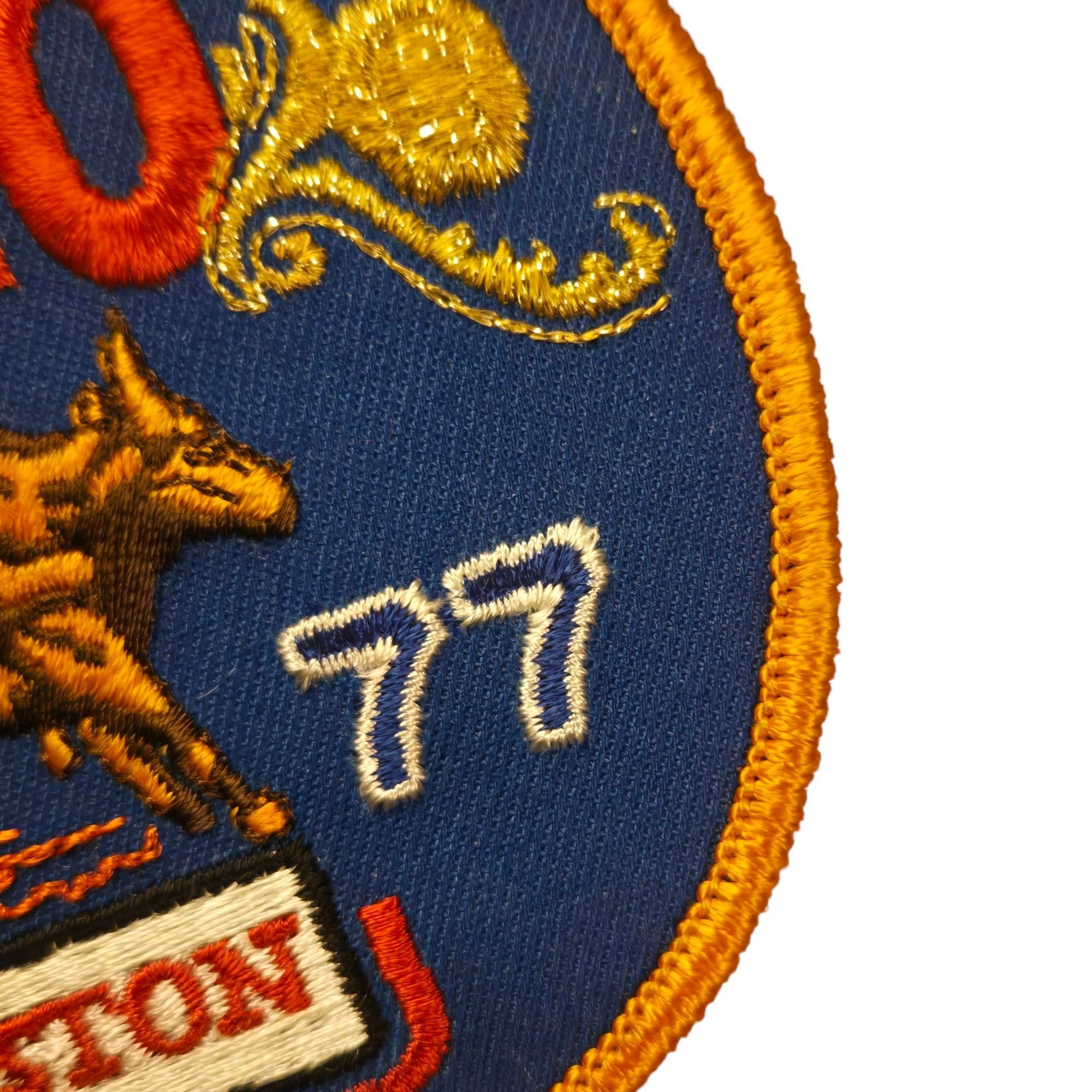 Other Vintage NFR Rodeo Patch National Finals 1977 Bull Rider Hess Size ONE SIZE - 8 Thumbnail