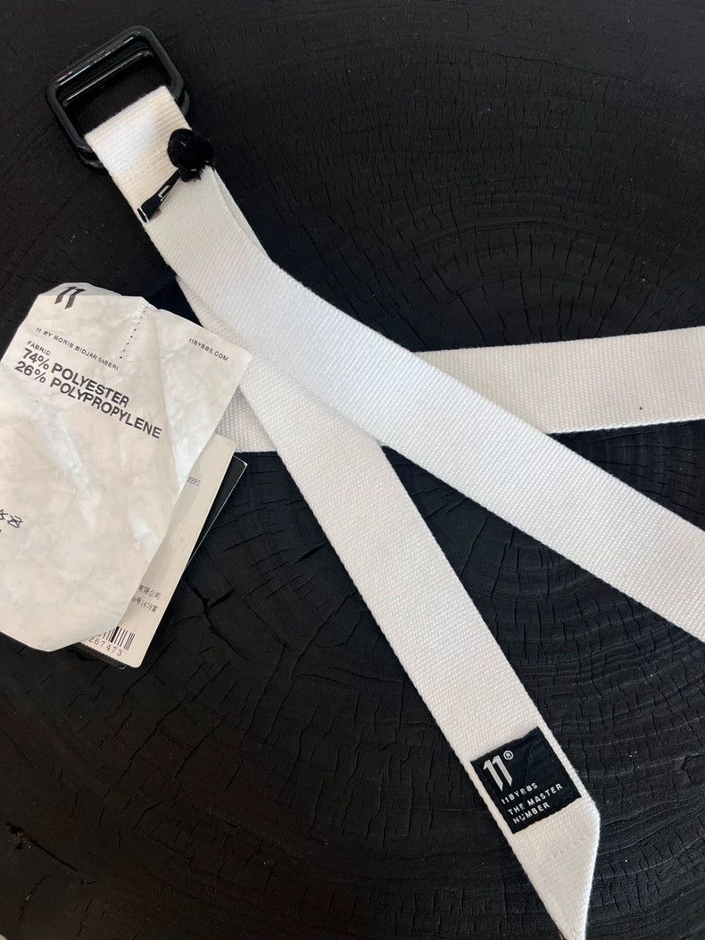 Boris Bidjan Saberi Boris Bidjan Saberi Canvas Belt Size ONE SIZE - 3 Thumbnail