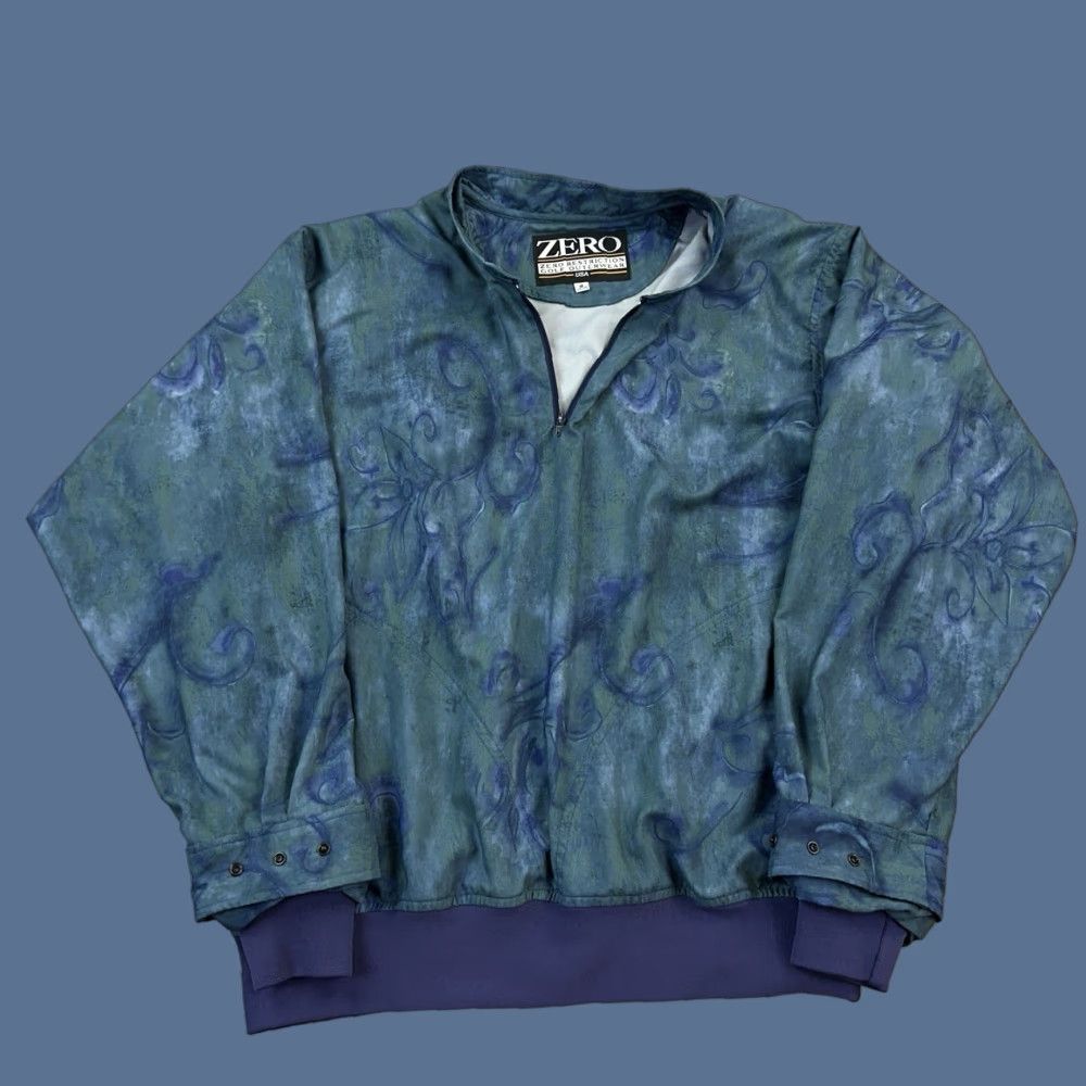 Vintage VINTAGE Zero Restriction Golf Pullover Women’s M Abstract Floral Windshirt USA Size M / US 6-8 / IT 42-44 - 1 Thumbnail