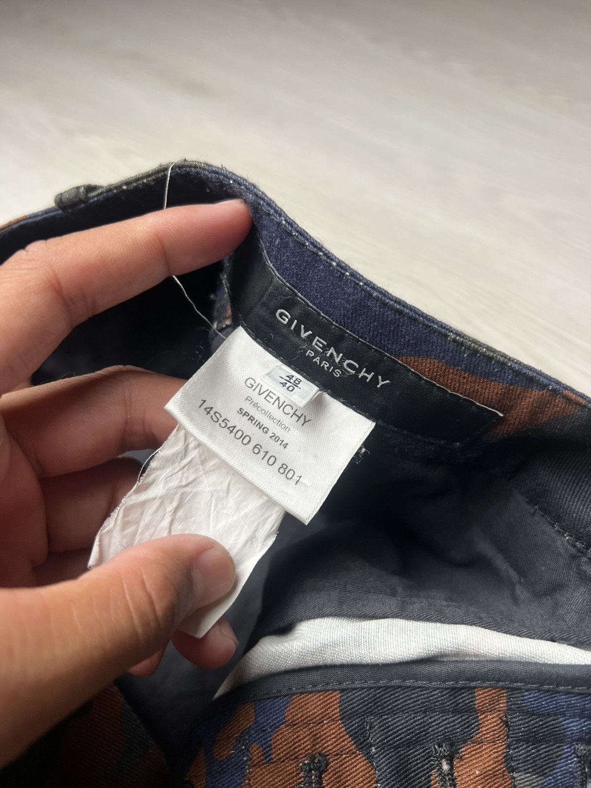Givenchy Spring 2014 Givenchy by Riccardo Tisci Camo Pants Size US 31 - 7 Thumbnail