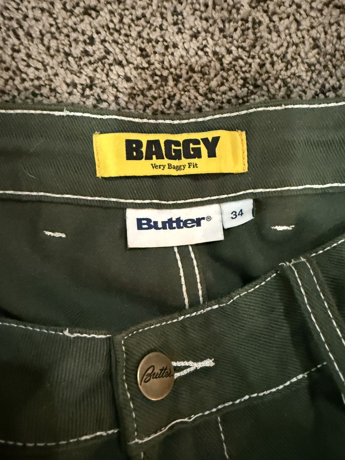 Butter Goods Butter Goods Baggy Double Knee Size US 34 / EU 50 - 7 Thumbnail