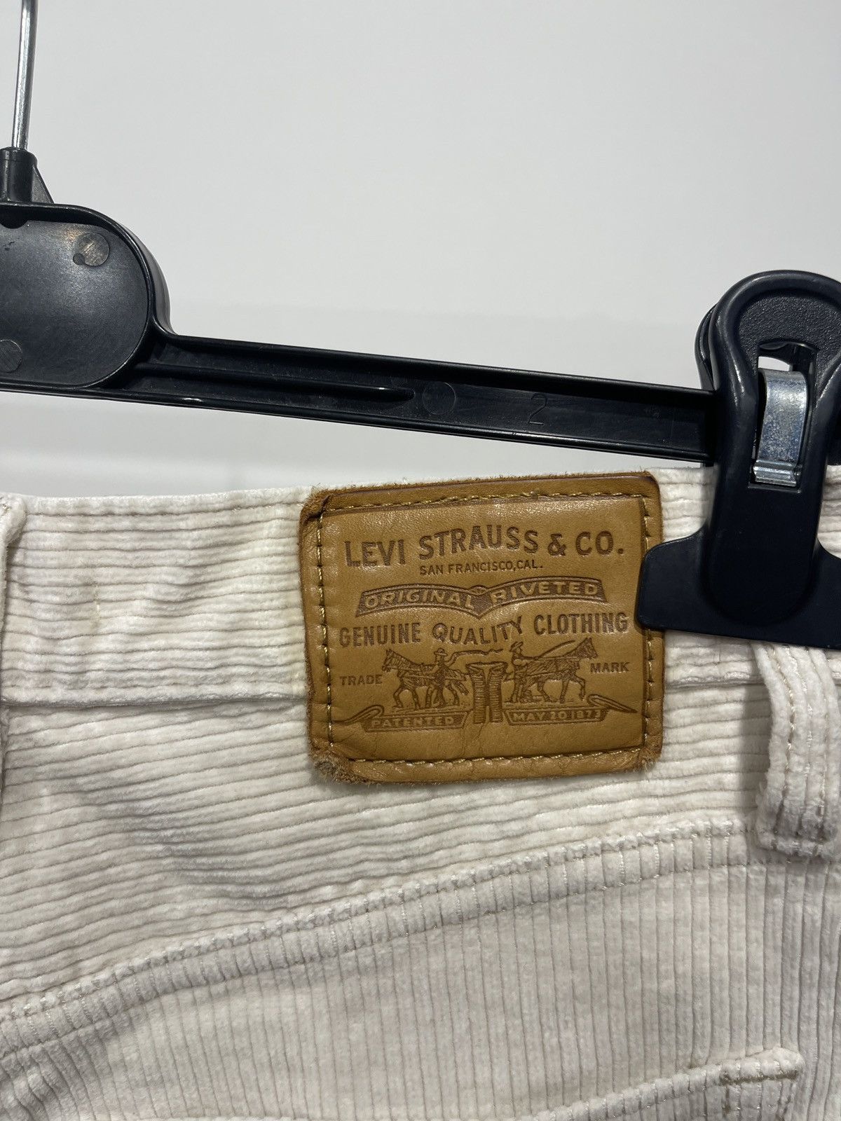 Levi's Levi’s premium corduroy pants rib cage straight W25 Size 25" / US 0 / IT 36 - 7 Thumbnail