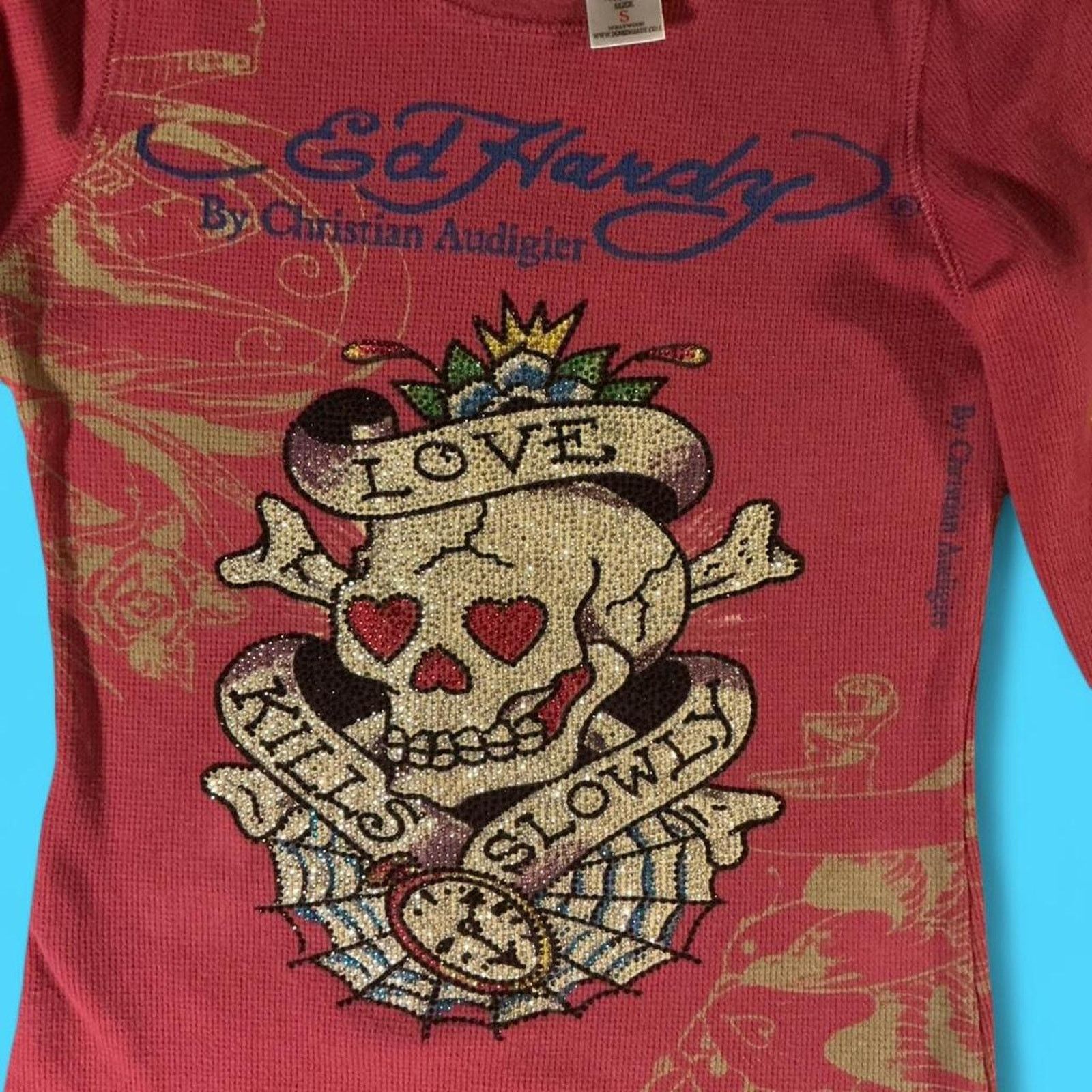 Ed Hardy Rare ed hardy rhinestone Size S / US 4 / IT 40 - 2 Thumbnail