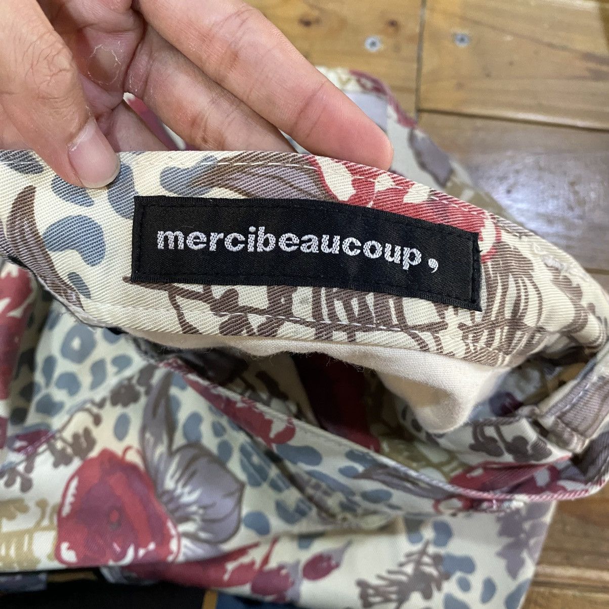 Issey Miyake Mercibeaucoup Paige Denim Floral Skyline Ankle Peg Jeans Size 32" / US 10 / IT 46 - 16 Thumbnail