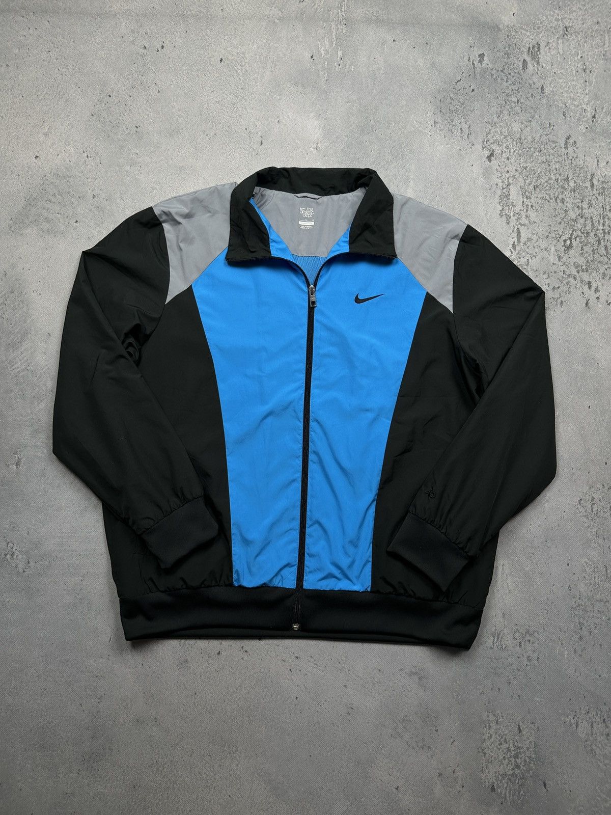 Nike Nike Vintage Zipper Black Jacket swoosh logo y2k 90s Zip-Up Size US XL / EU 56 / 4 - 1 Thumbnail