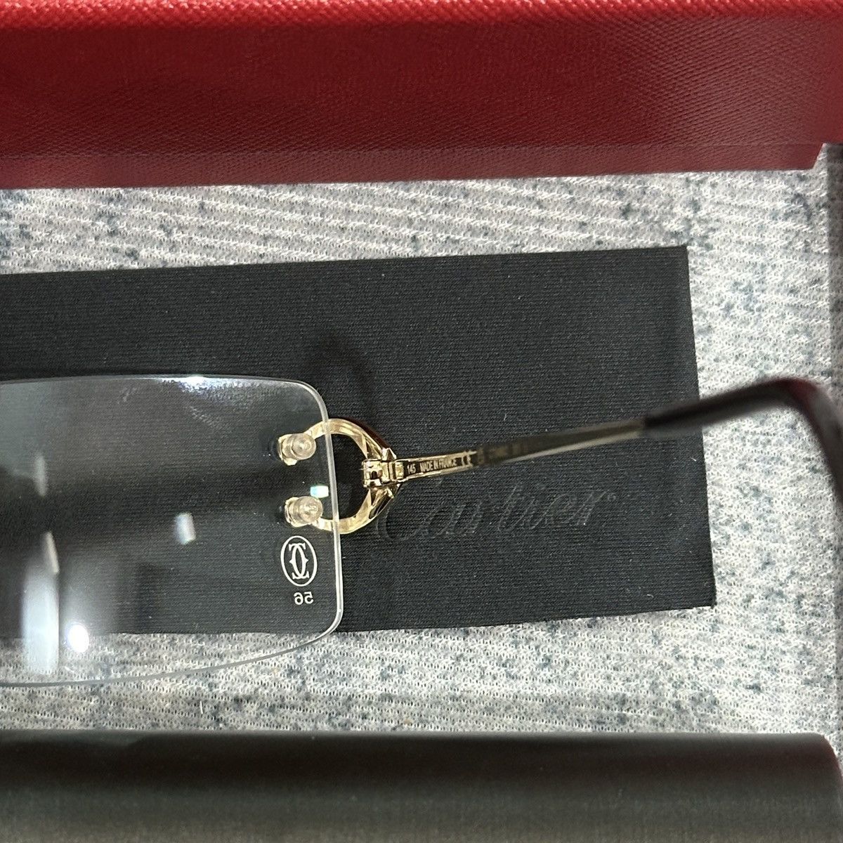 Cartier CARTIER CT0488O 001 EYEGLASSES Size ONE SIZE - 12 Thumbnail