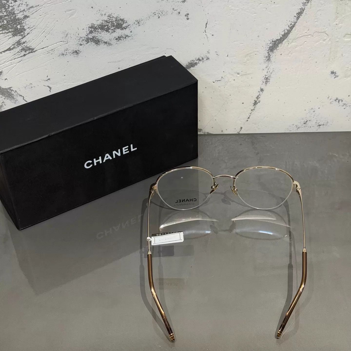 Chanel CHANEL Gold metal eyeglasses unworn Size ONE SIZE - 2 Thumbnail