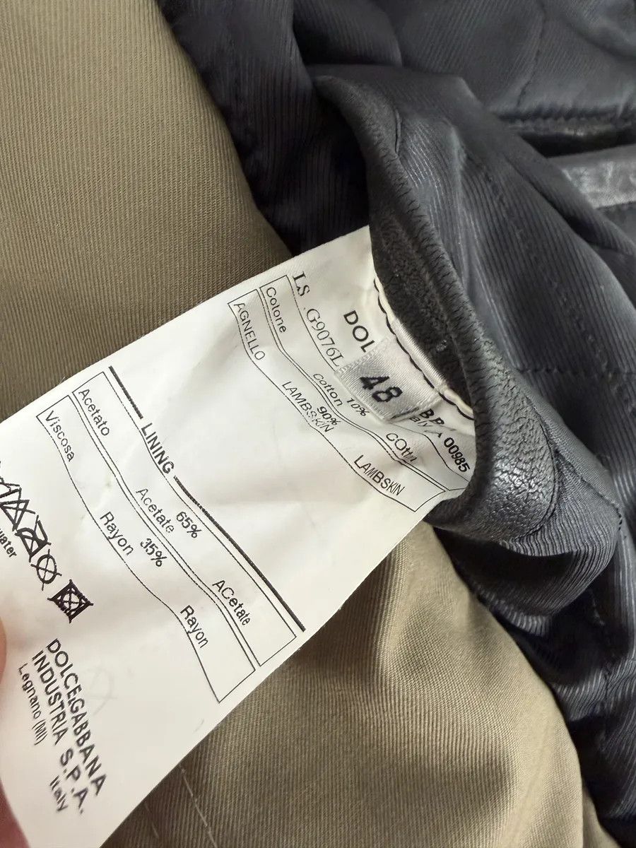 Dolce & Gabbana FW2005 Dolce & Gabbana Heavy Shearling Army Combat Leather Jacket Size US M / EU 48-50 / 2 - 11 Thumbnail