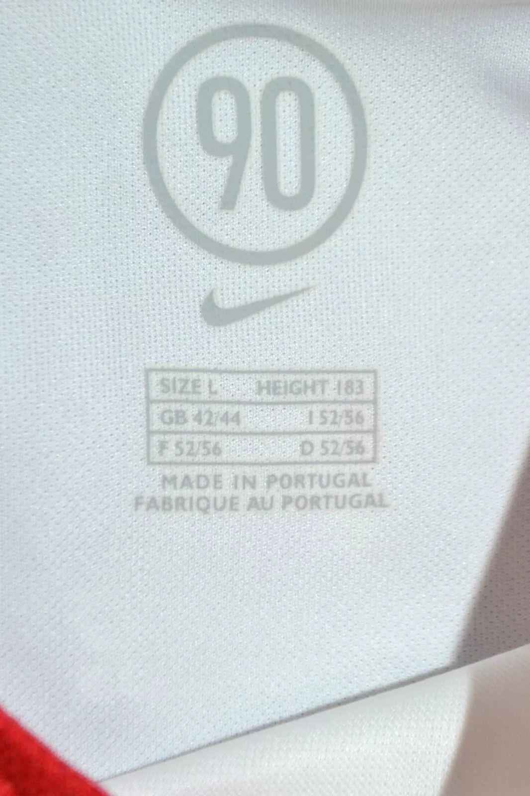 Nike SPARTAK 2005/2006 FOOTBALL SHIRT JERSEY PLAYER ISSUE NIKE L Size US L / EU 52-54 / 3 - 6 Thumbnail