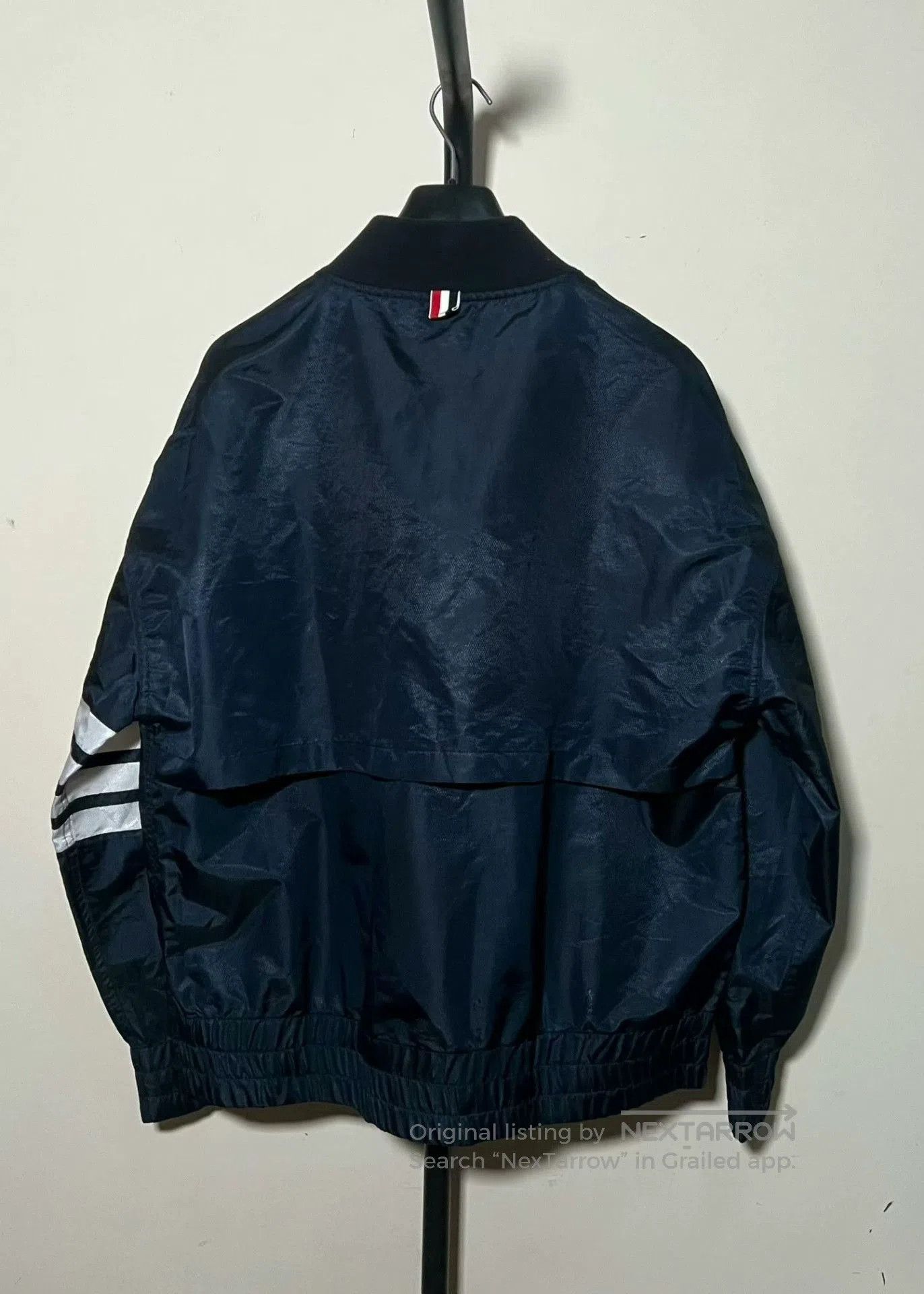 Thom Browne thom browne deep blue zip baseball jacket. Size US M / EU 48-50 / 2 - 3 Thumbnail