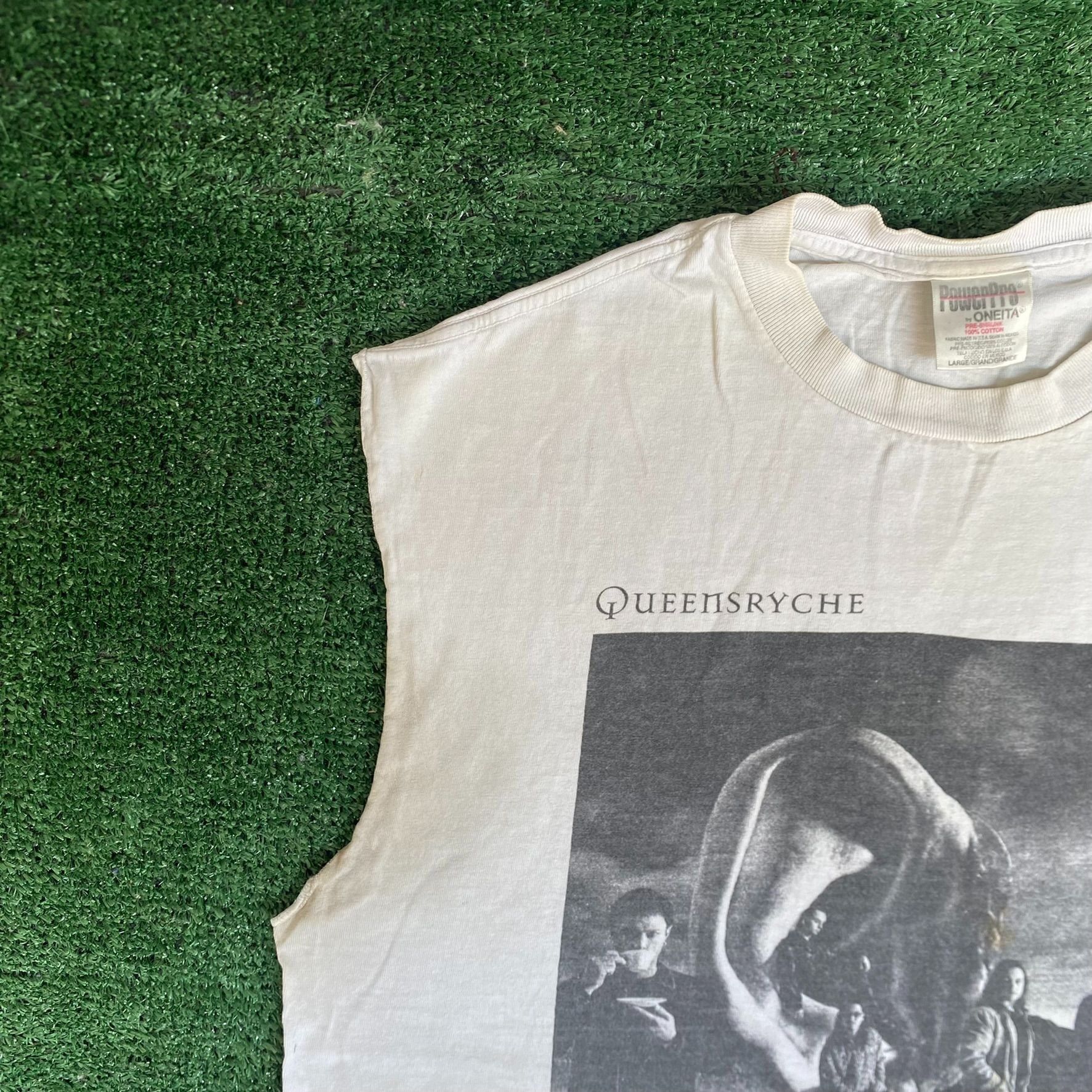 Band Tees Vintage 90s Queensryche Tank Shirt Punk Metal Band Rock Tee Size US L / EU 52-54 / 3 - 2 Thumbnail