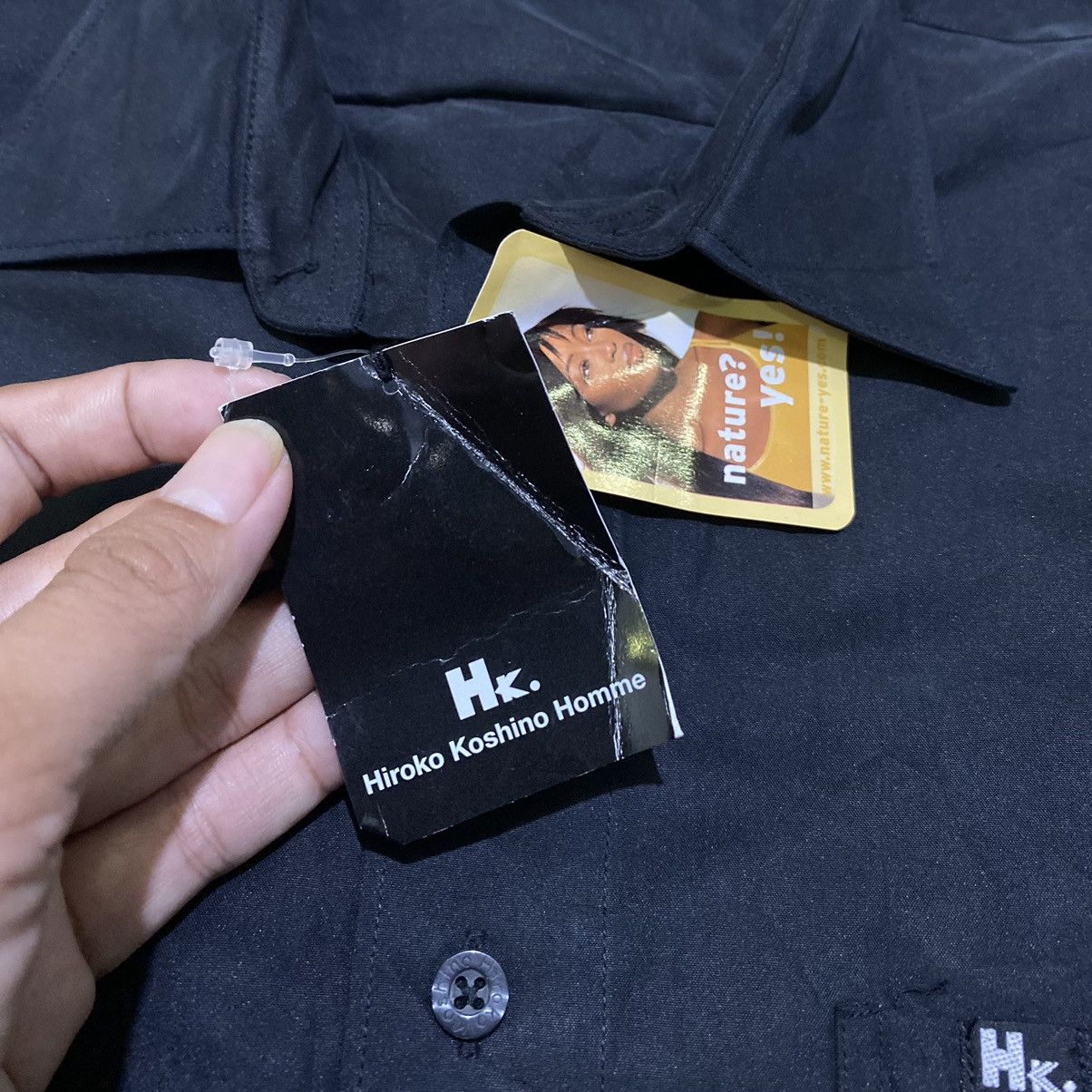 Hiroko Koshino Homme × Japanese Brand Hiroko koshino homme black shirt Size US L / EU 52-54 / 3 - 2 Thumbnail