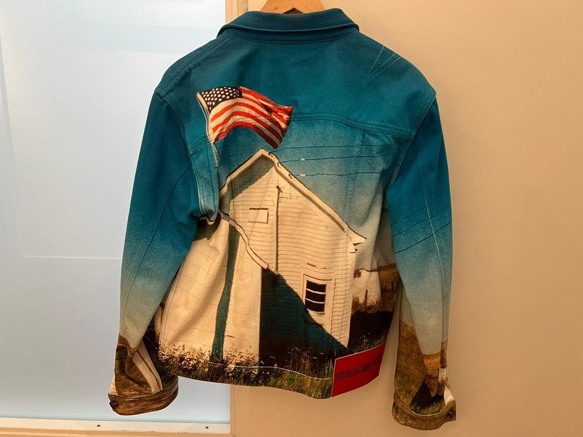Calvin Klein 205W39NYC Calvin Klein x RAF Simons American Flag Jacket Size US L / EU 52-54 / 3 - 4 Thumbnail