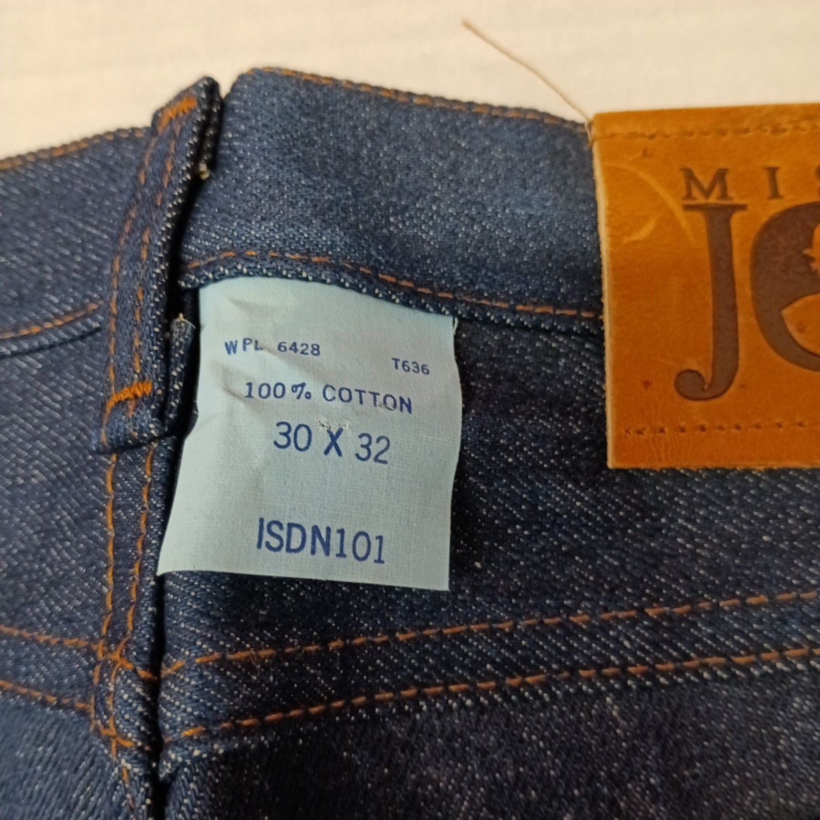 Other Vintage Mister Joe Jeans Men's Size 30x32 Blue Straight Leg Size US 30 / EU 46 - 9 Thumbnail