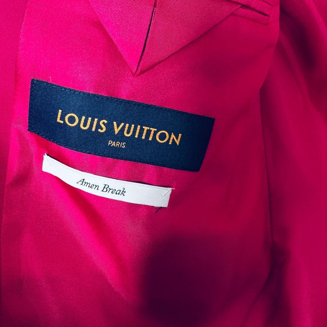 Louis Vuitton Louis Vuitton x Virgil Abloh Amen Break Pink Jacket Pants Size 52R - 11 Thumbnail