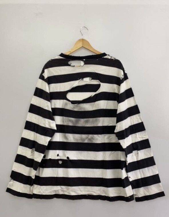 Number (N)ine Number (N)ine 02SS Distressed Border Long Sleeve Size US L / EU 52-54 / 3 - 2 Thumbnail