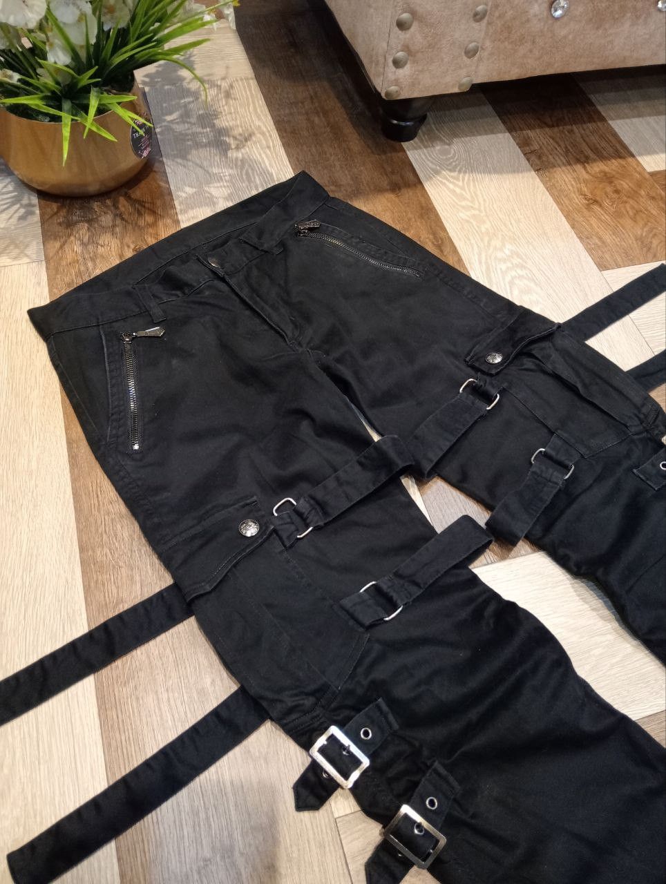 BERNINGS SHO JAPANESE BG-SHO CARGO BANDAGE PANTS SIZE M BLACK Size US 30 / EU 46 - 5 Thumbnail