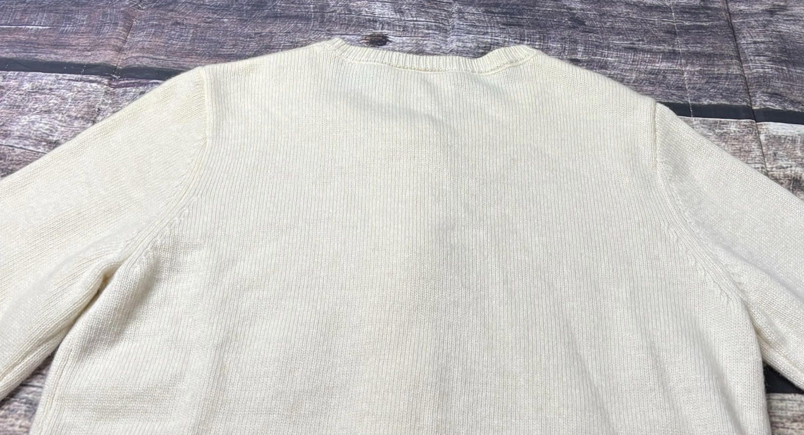 Other Sail to Sable Cardigan Sweater Womens Medium Lambswool Ivory Size M / US 6-8 / IT 42-44 - 7 Thumbnail