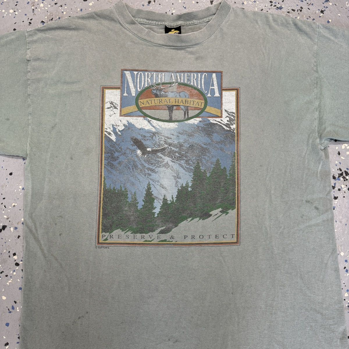 Other Vintage 90s HL Miller North America Park Eagle Shirt USA XL Size US XL / EU 56 / 4 - 3 Thumbnail
