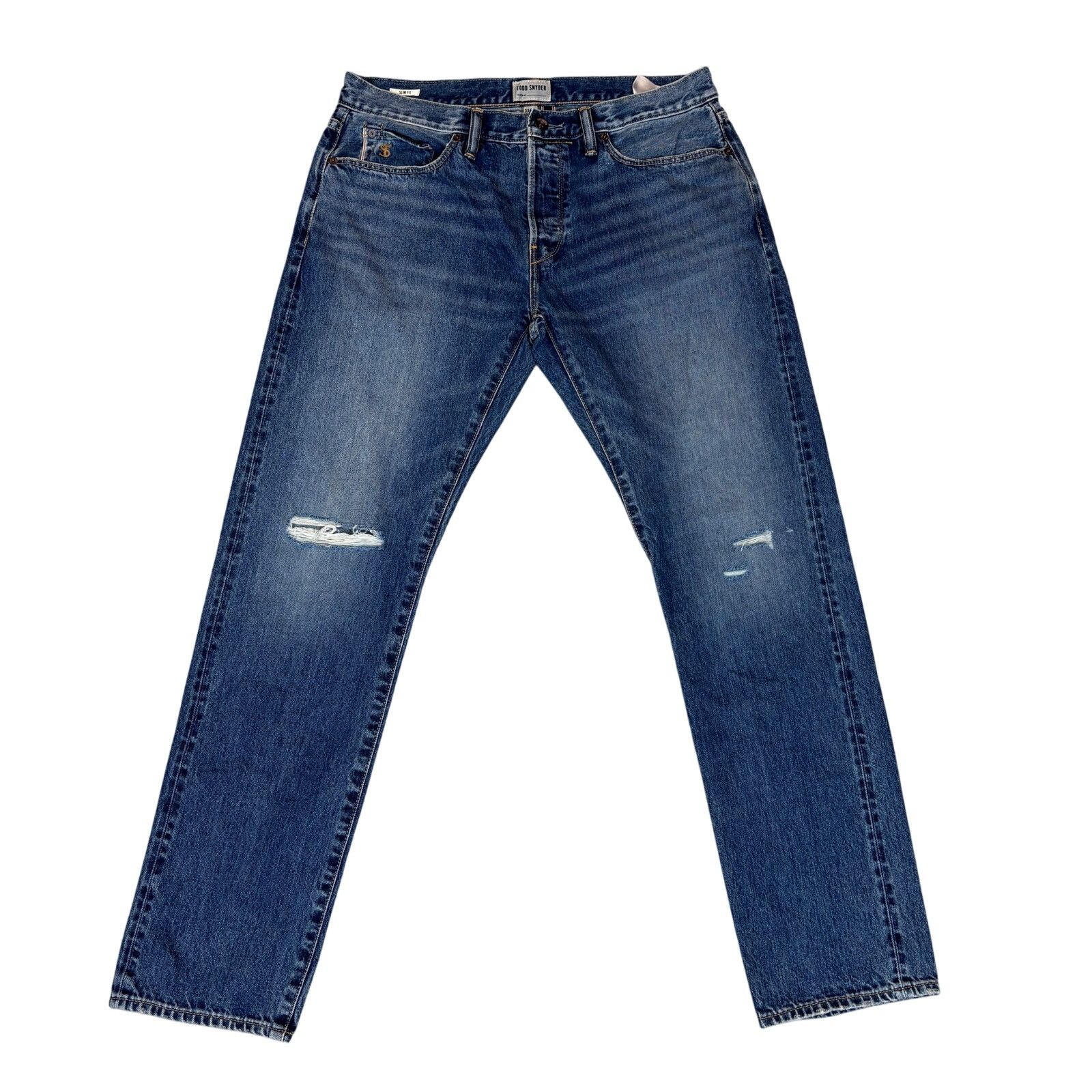 Todd Snyder 12.5oz Selvedge Denim Slim Fit Jeans 33x30.5