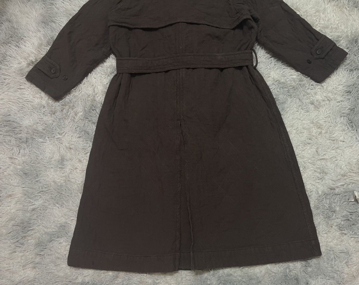 Issey Miyake 80s ISSEY MIYAKE TRENCH COAT BELT RARE DESIGN Size US M / EU 48-50 / 2 - 12 Thumbnail