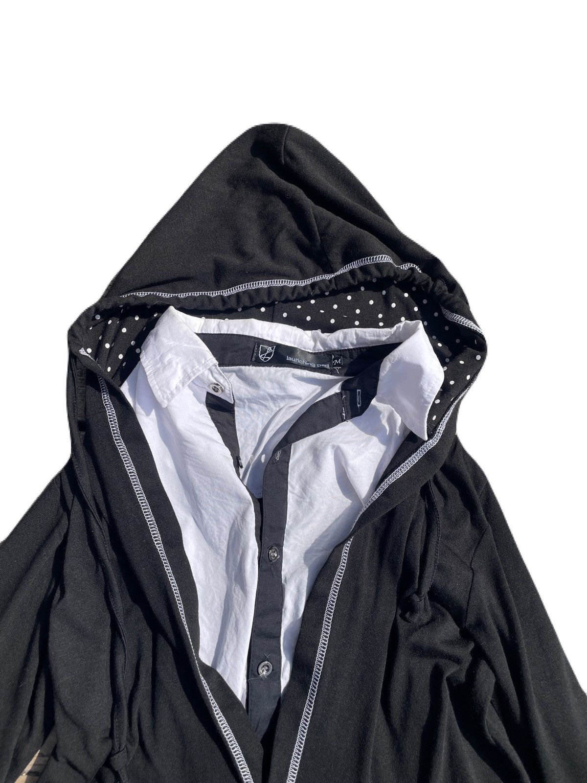 If Six Was Nine 2000s Japanese archive Vkei Docking Layered Hood Shirts Size US S / EU 44-46 / 1 - 5 Thumbnail