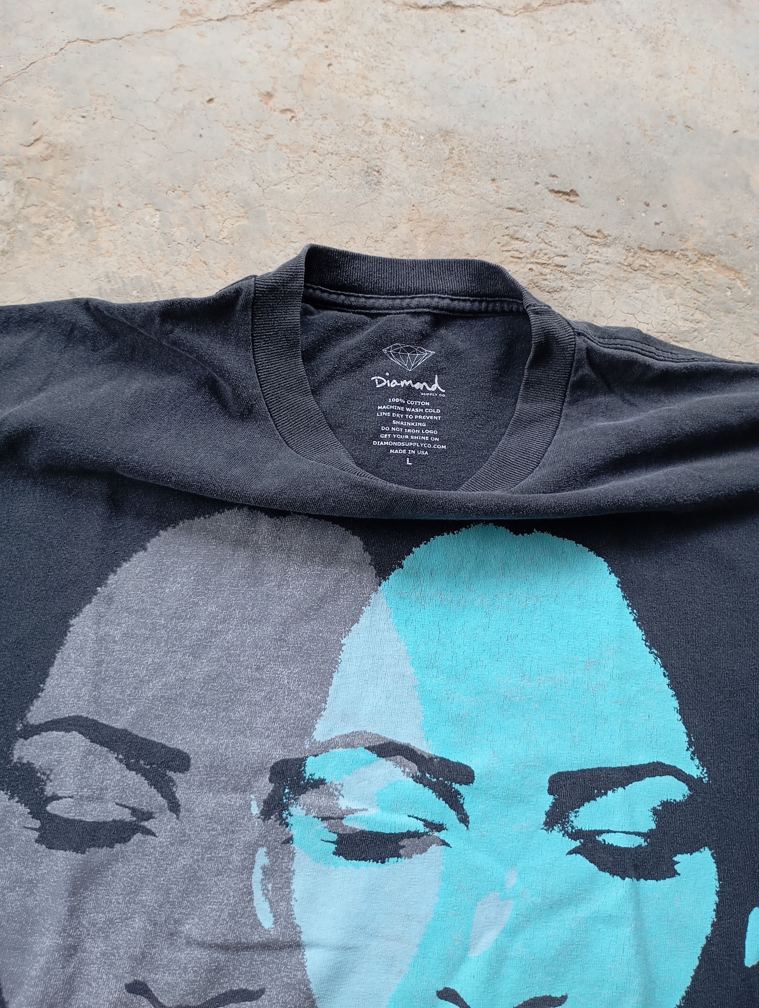Diamond Supply Co. Vintage Diamond x Sade T shirt Size US L / EU 52-54 / 3 - 4 Thumbnail