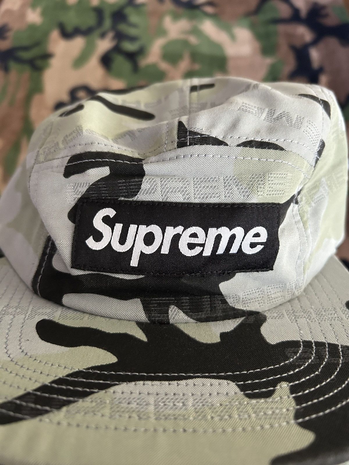 Supreme Supreme Reflective Jacquard Camp Cap Artic Camo FW24 Size ONE SIZE - 6 Thumbnail