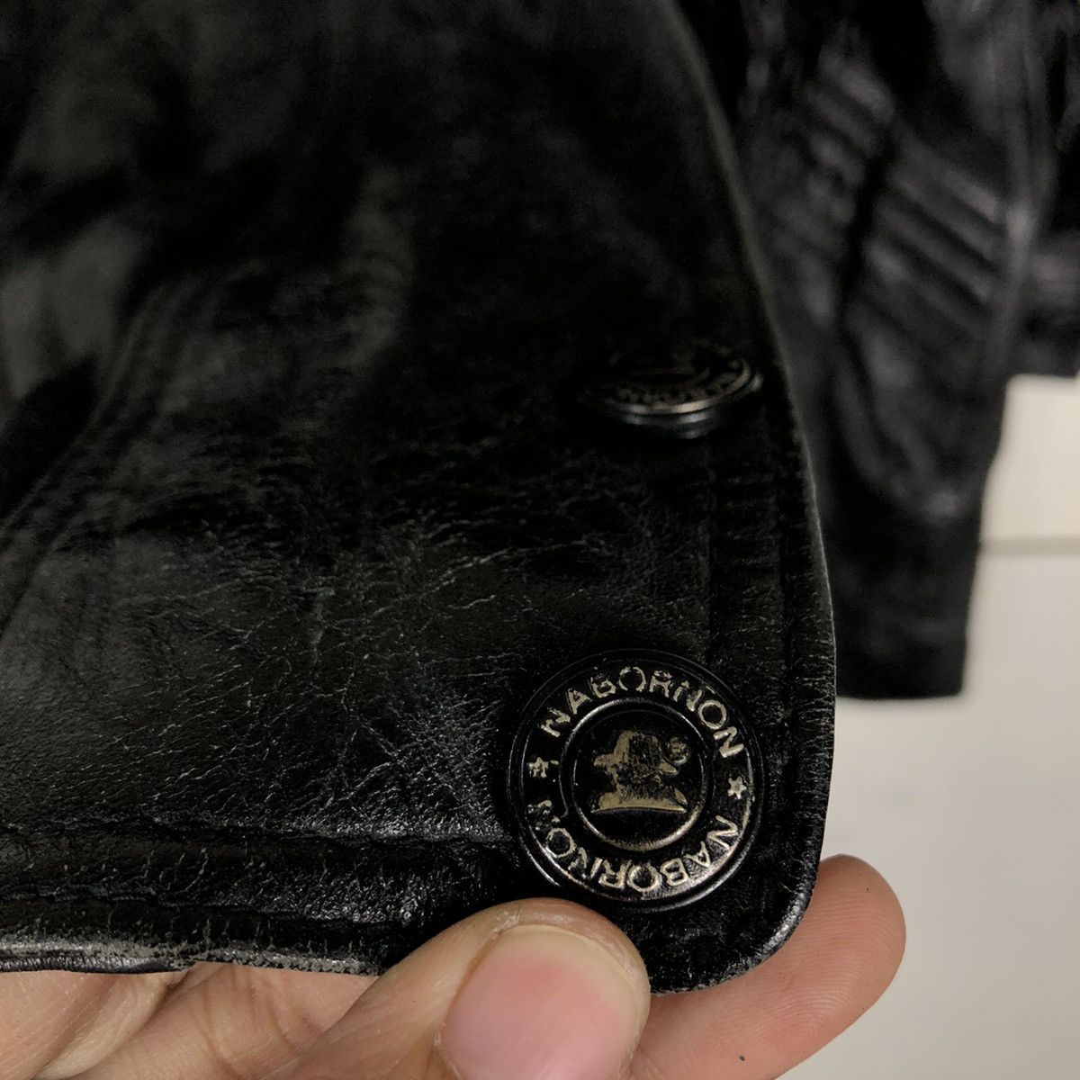 Japanese Brand 🔥Vtg Sheepskin Leather Jacket Nabornon Inspire Undercover Size US M / EU 48-50 / 2 - 16 Thumbnail