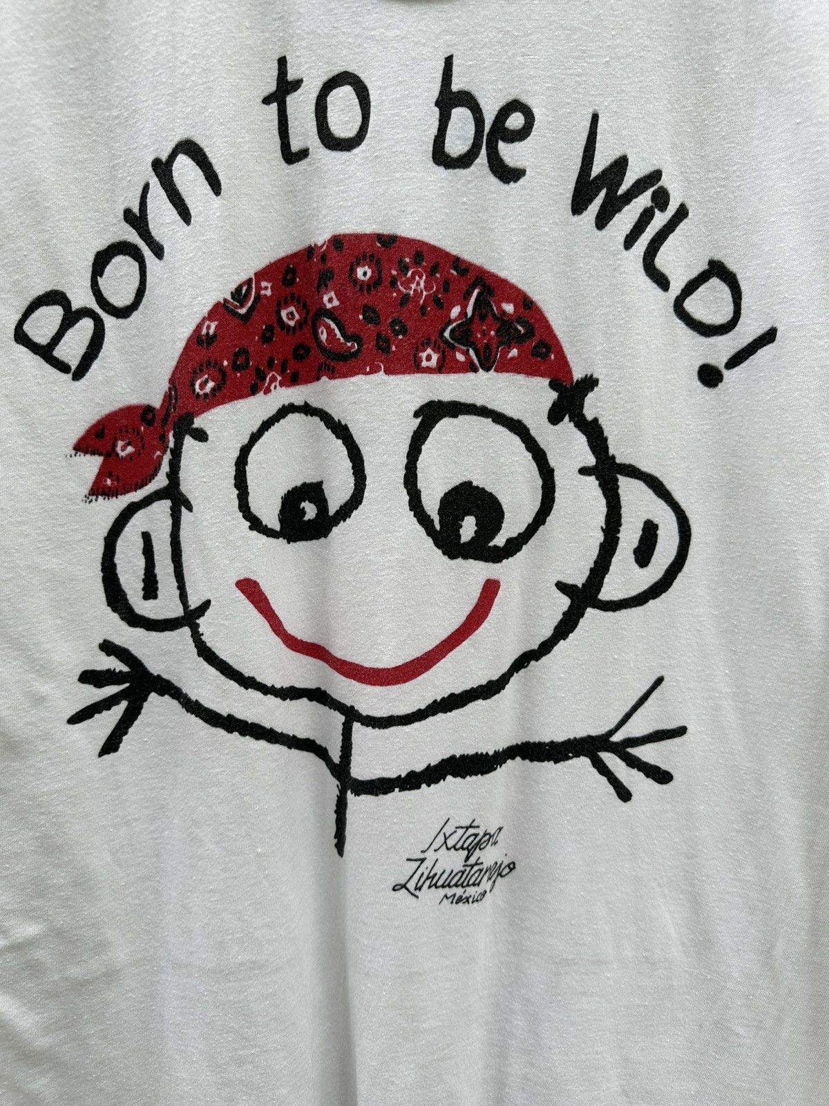 Vintage Vintage Born to be Wild Danny First by Mexico Painter A77 Size US S / EU 44-46 / 1 - 2 Thumbnail
