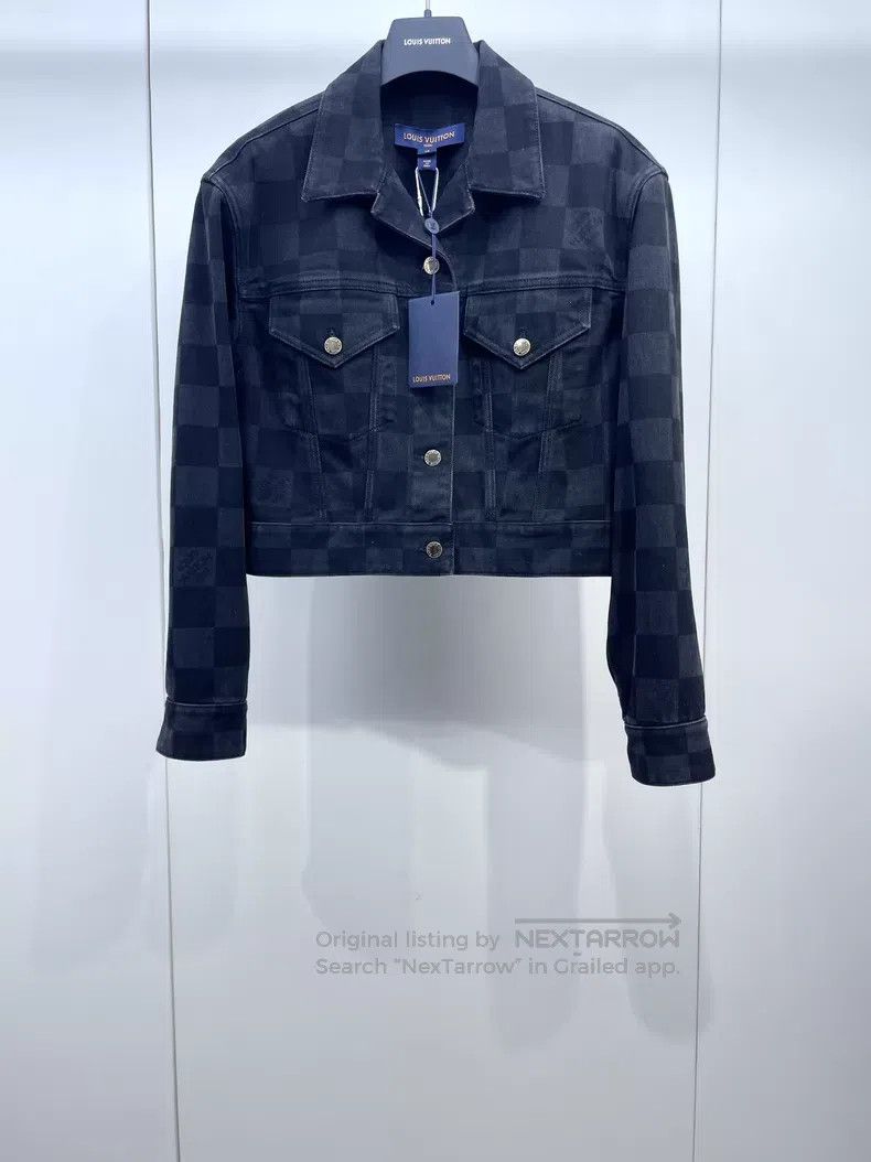 Louis Vuitton Louis Vuitton Checkerboard denim jacket Size XS / US 0-2 / IT 36-38 - 1 Thumbnail