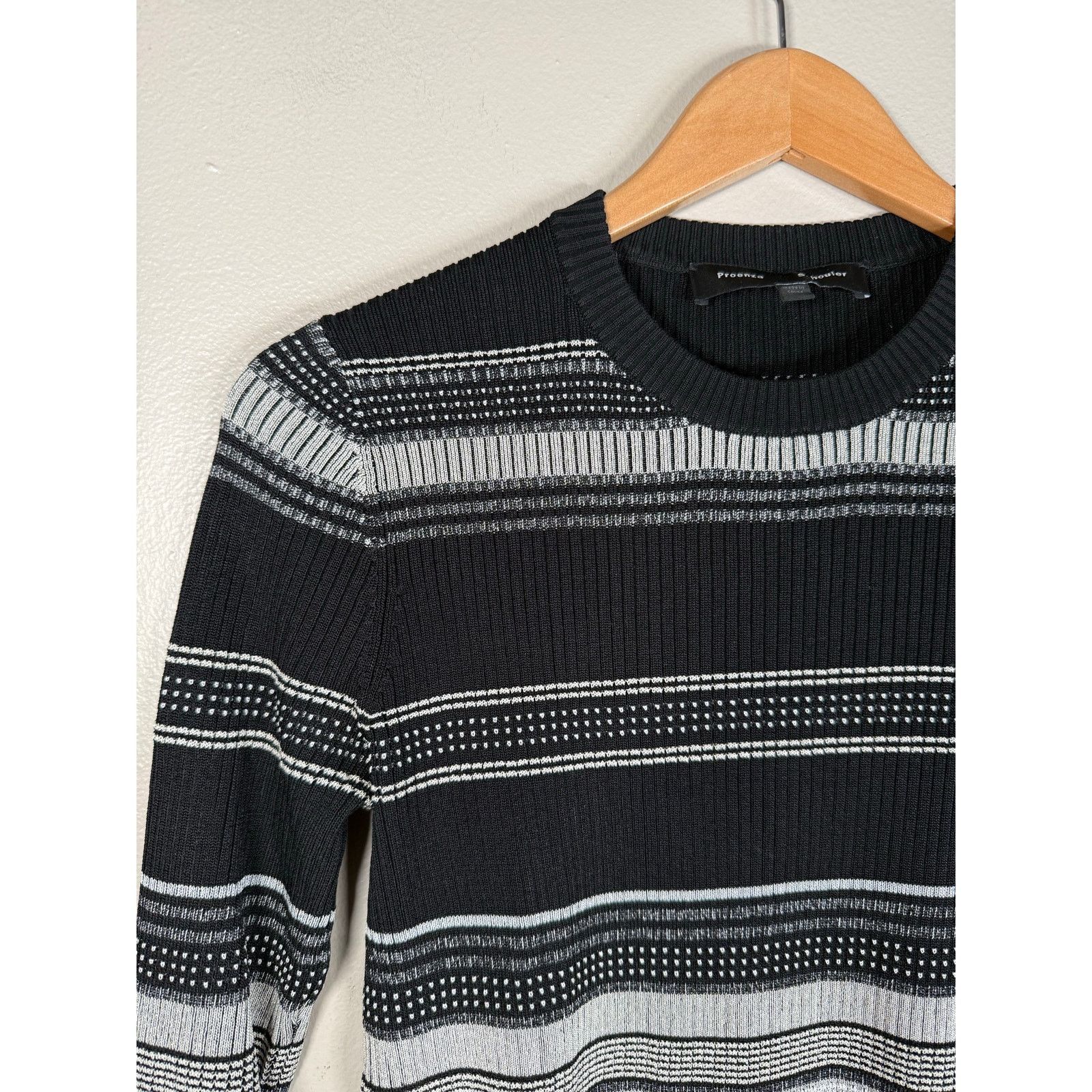 Proenza Schouler Proenza Schouler Striped Ribbed Crewneck $665 size S Size S / US 4 / IT 40 - 10 Thumbnail