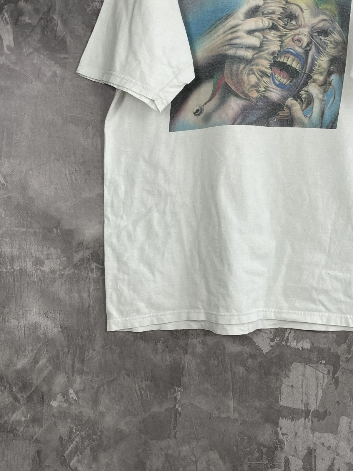 Band Tees Vintage 90s Marillion He Knows You Know Retro Band T Shirt Size US XL / EU 56 / 4 - 5 Thumbnail