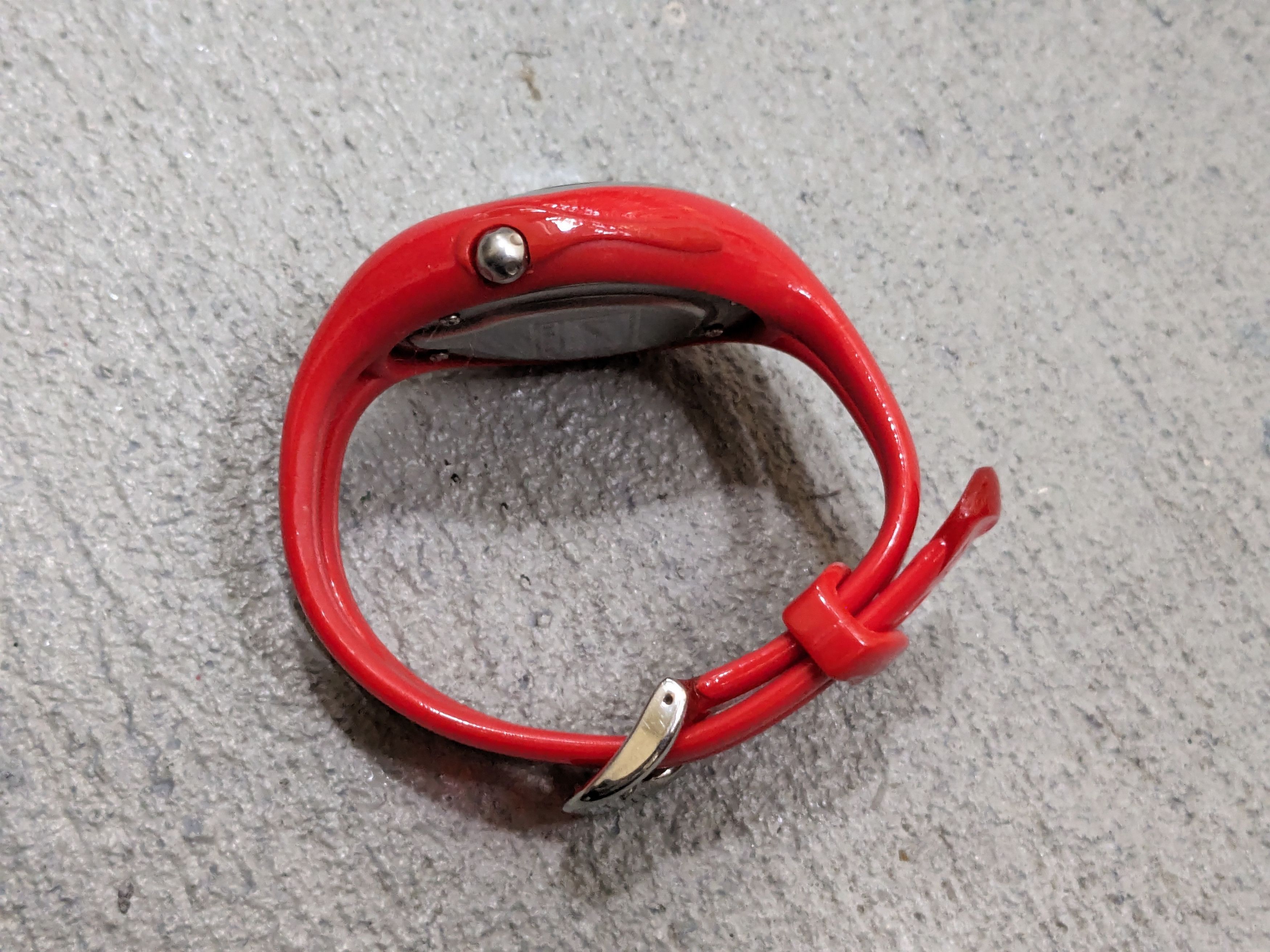 Nike Vintage Nike Watch Red Analog Rubber Sports Minimal Y2K Size ONE SIZE - 10 Thumbnail