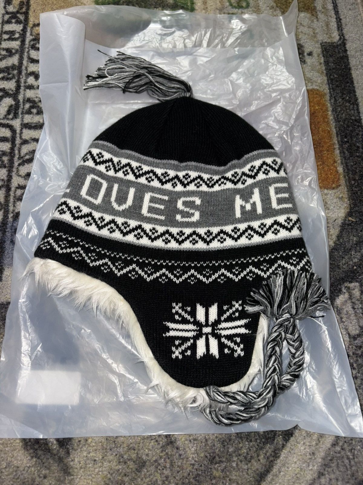 Palace Palace Loves Me Peruvian Beanie Size ONE SIZE - 3 Thumbnail