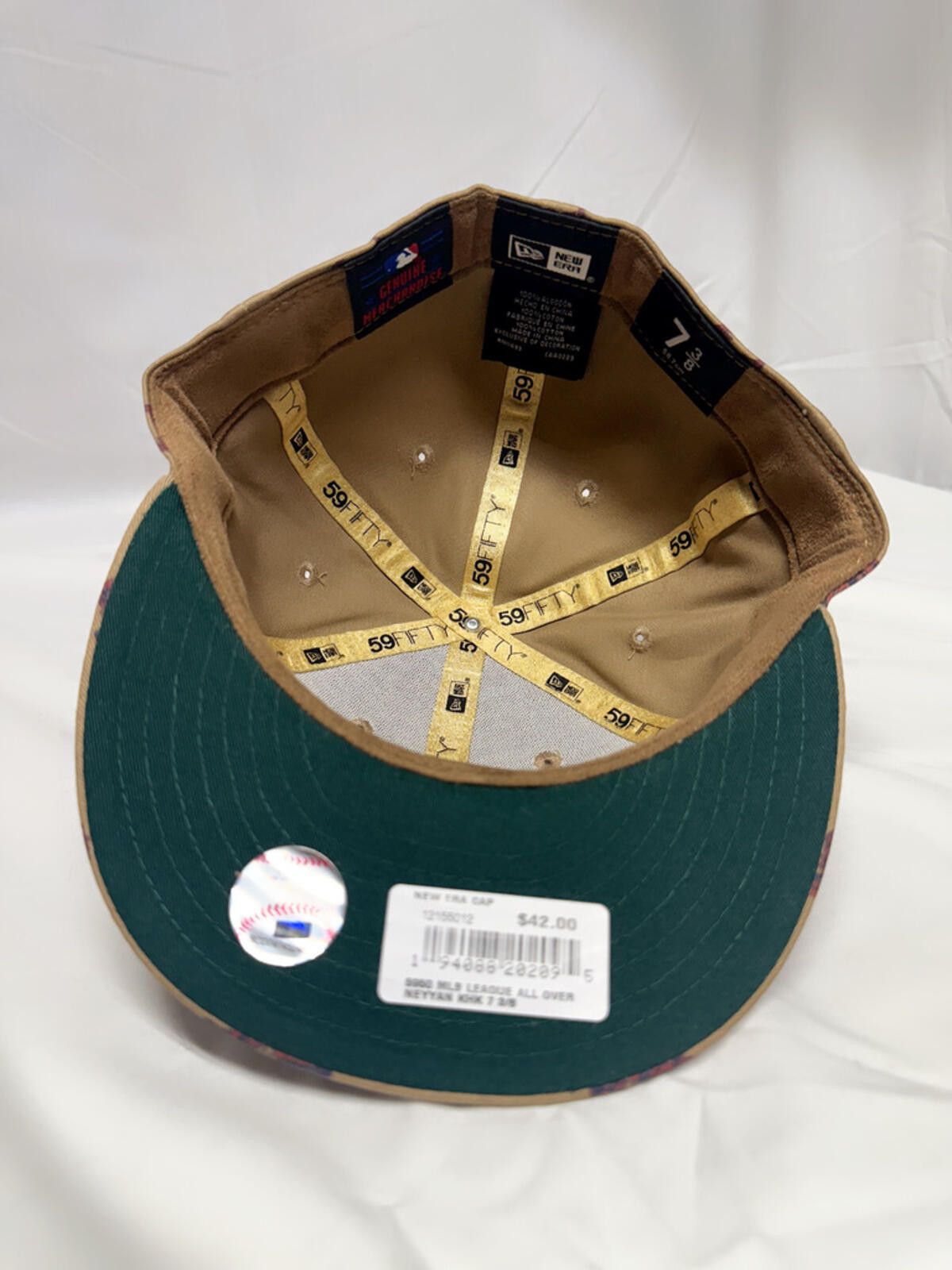 New Era New Era New York Yankees 59FIFTY AL All-Over 7 3/8 Size ONE SIZE - 6 Thumbnail