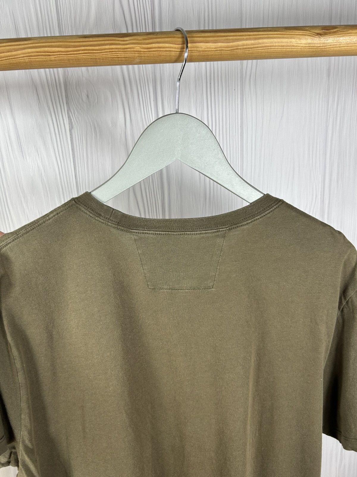C.P. Company C.P. Company Logo Green Olive T-Shirt Size XL Size US XL / EU 56 / 4 - 9 Thumbnail