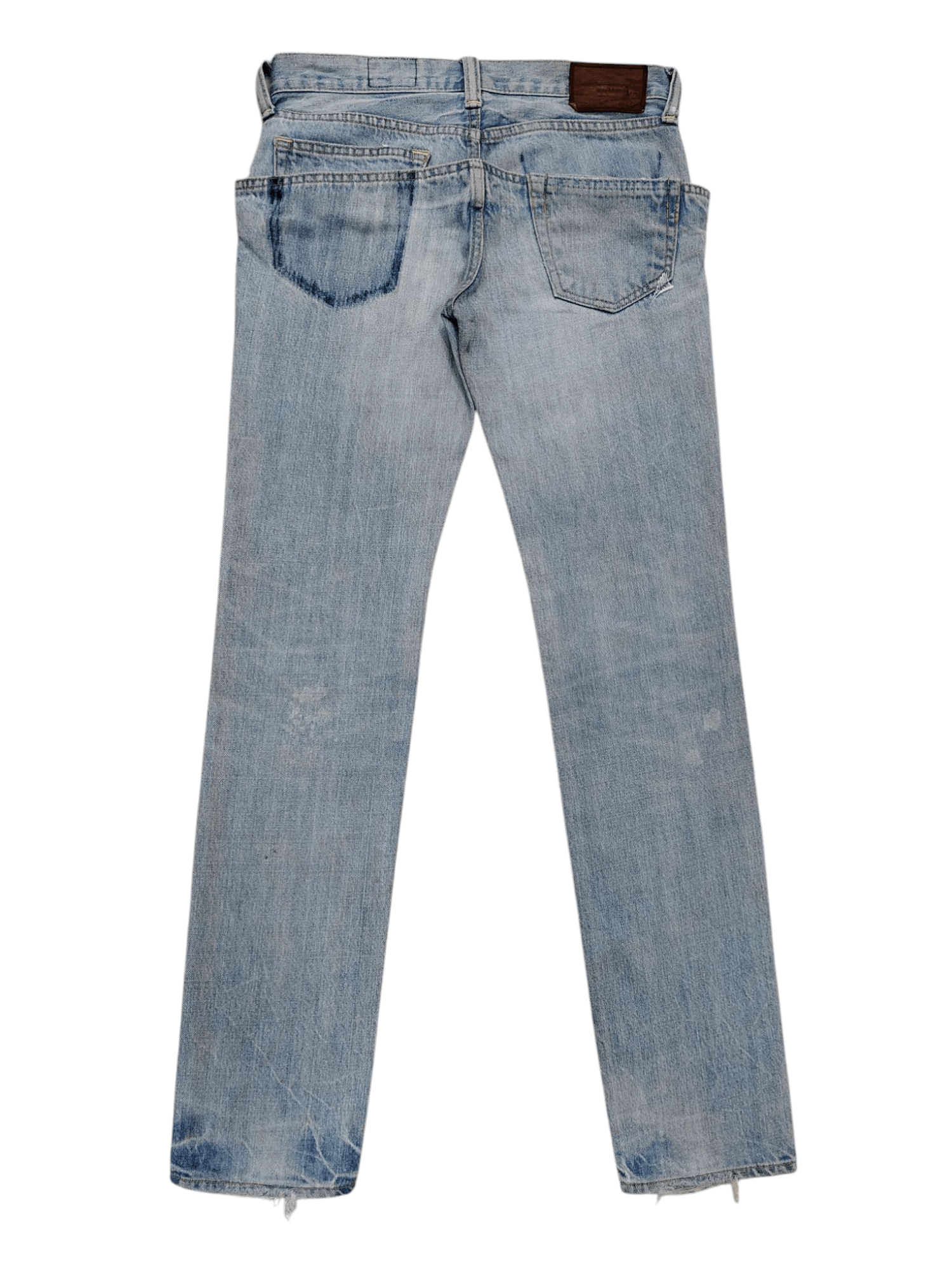 Japanese Brand SICK🇯🇵 Vtg Antgauge 🇯🇵Double Pocket Ripped Jeans Size 29" - 1 Thumbnail