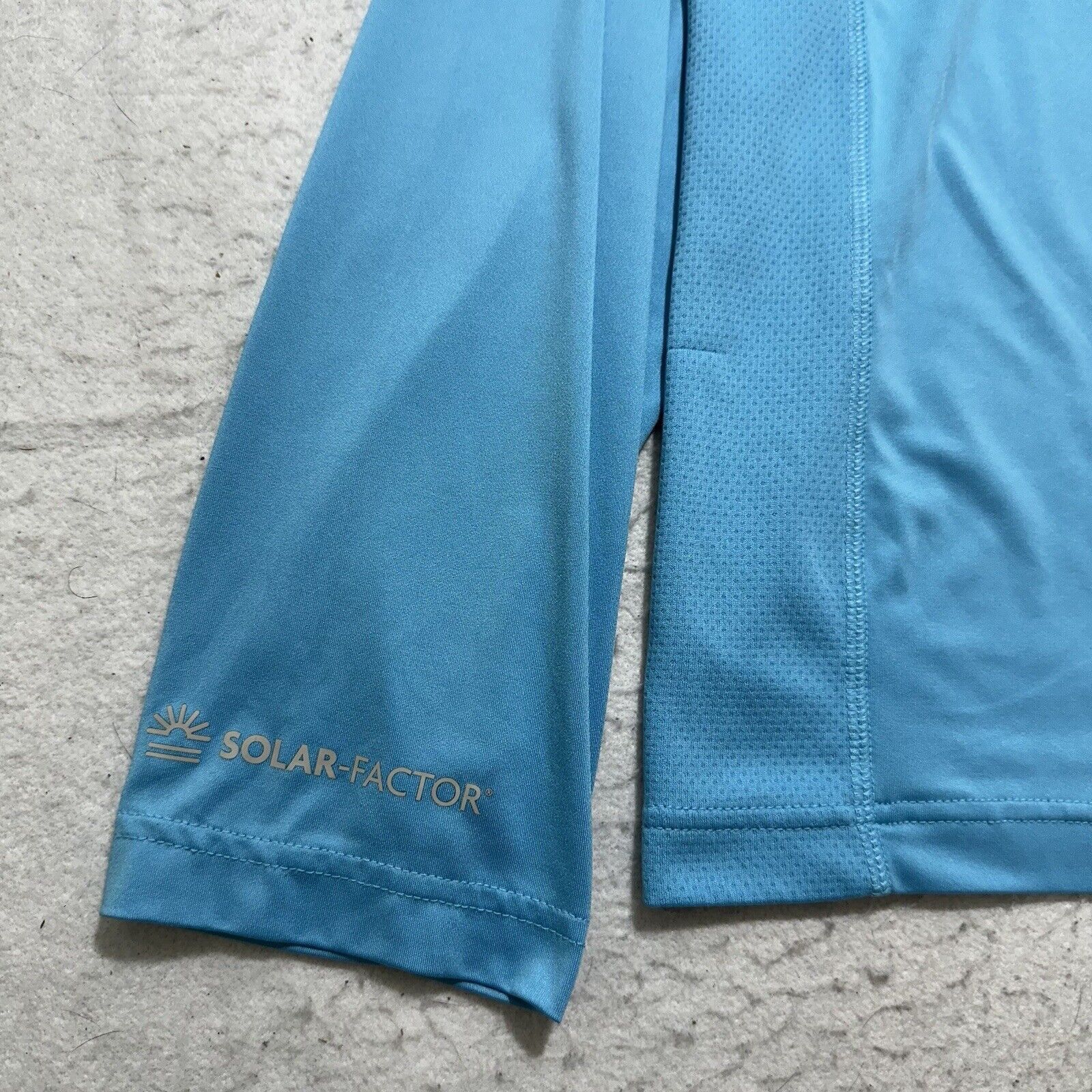 Other Habit XL Light Blue 1/4 Zip Long Sleeve Sweatshirt Pullover Size US XL / EU 56 / 4 - 5 Thumbnail