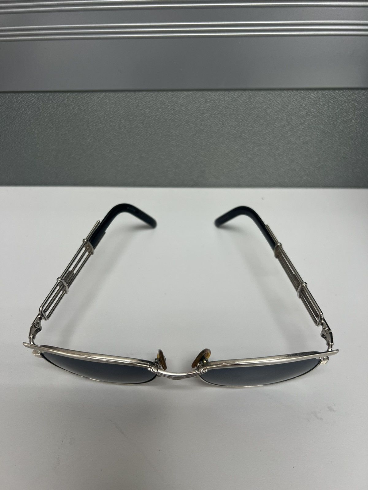 Jean Paul Gaultier Vintage 80s Jean Paul Gaultier 56-4171 Steampunk Sunglasses Size ONE SIZE - 11 Thumbnail