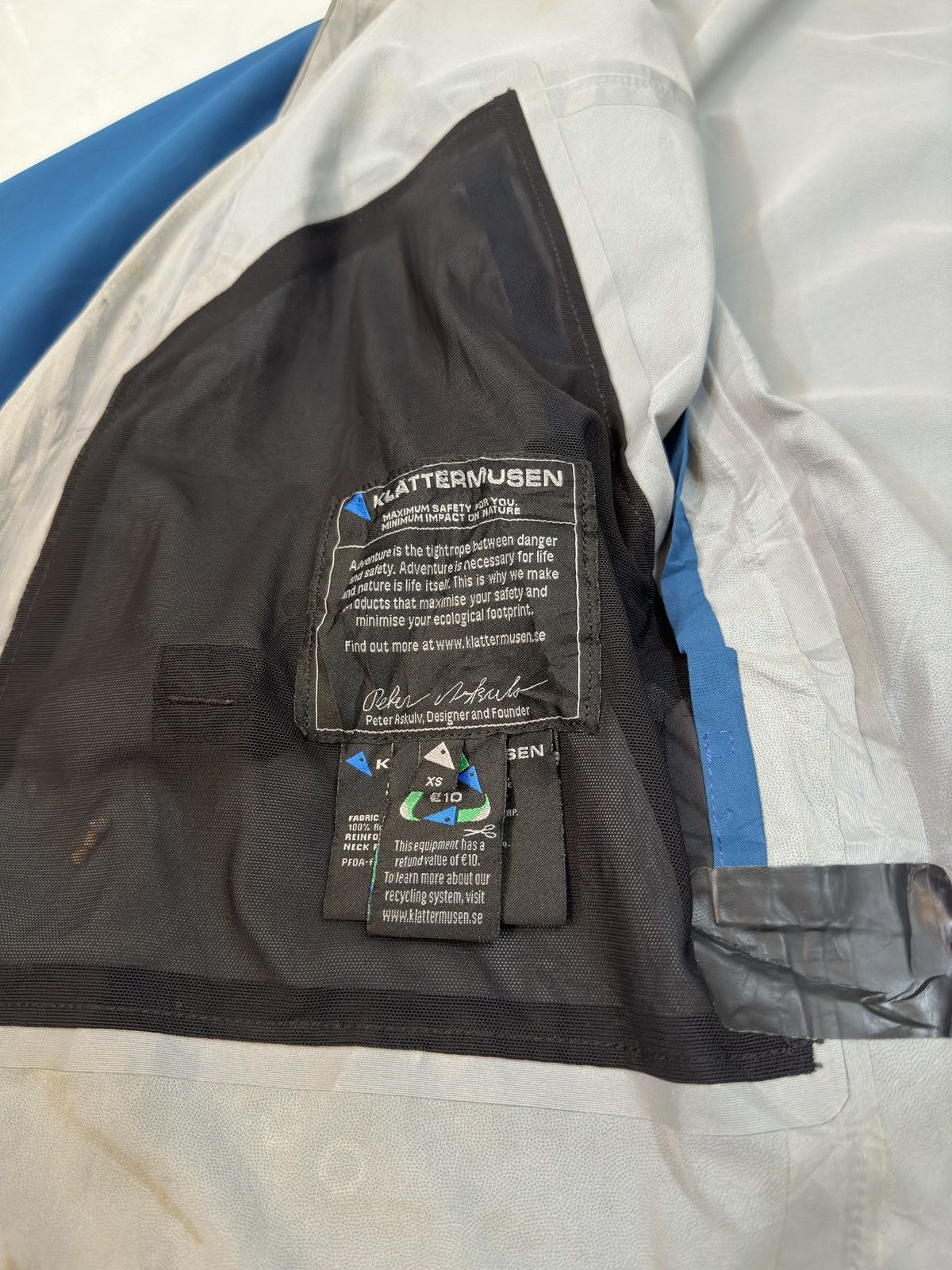 Klattermusen Klattermusen Allgrön Gorpcore Waterproof Jacket Size US XS / EU 42 / 0 - 12 Thumbnail